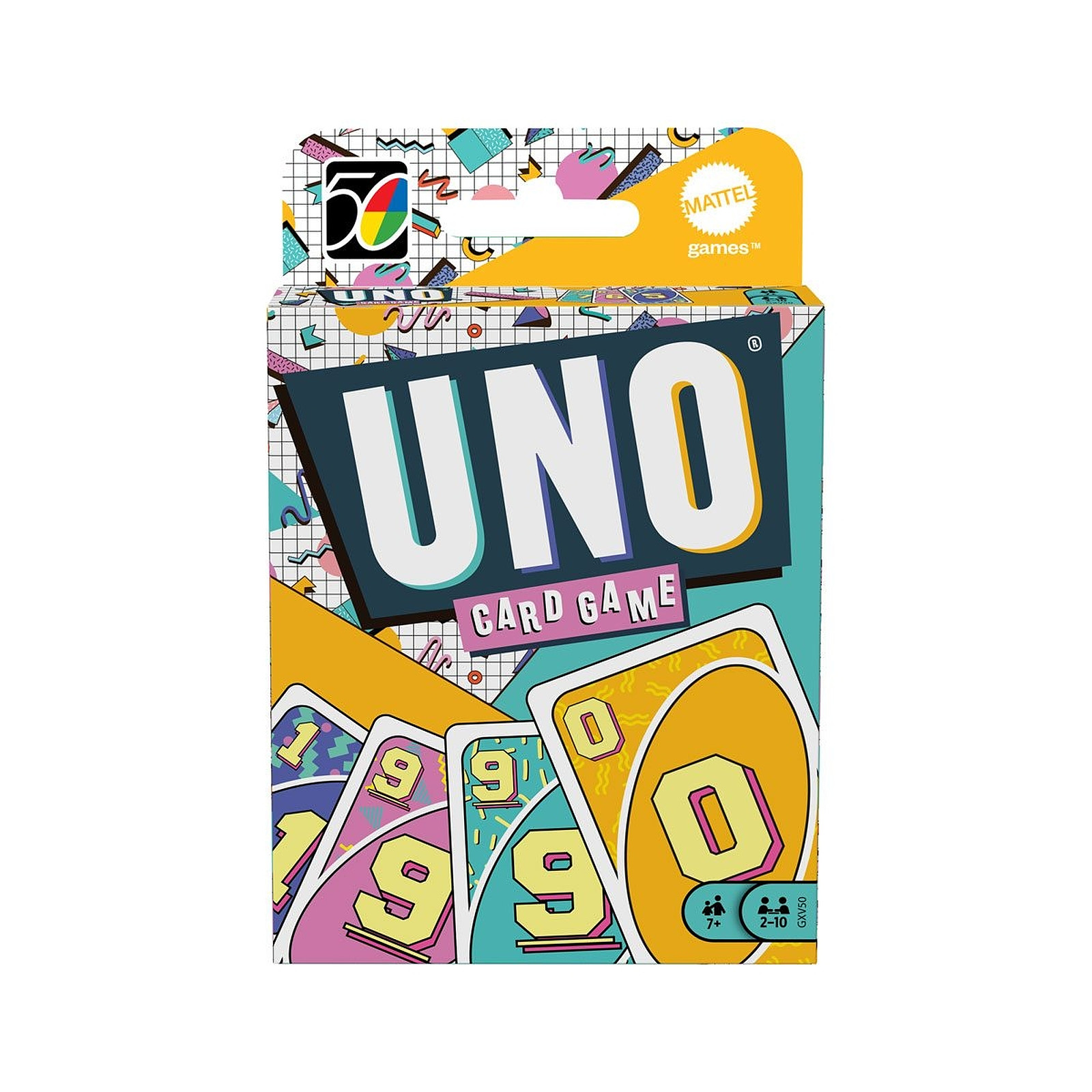 UNO - Jeu de cartes Iconic Series Anniversary Edition 1990's - Jeux de cartes Mattel