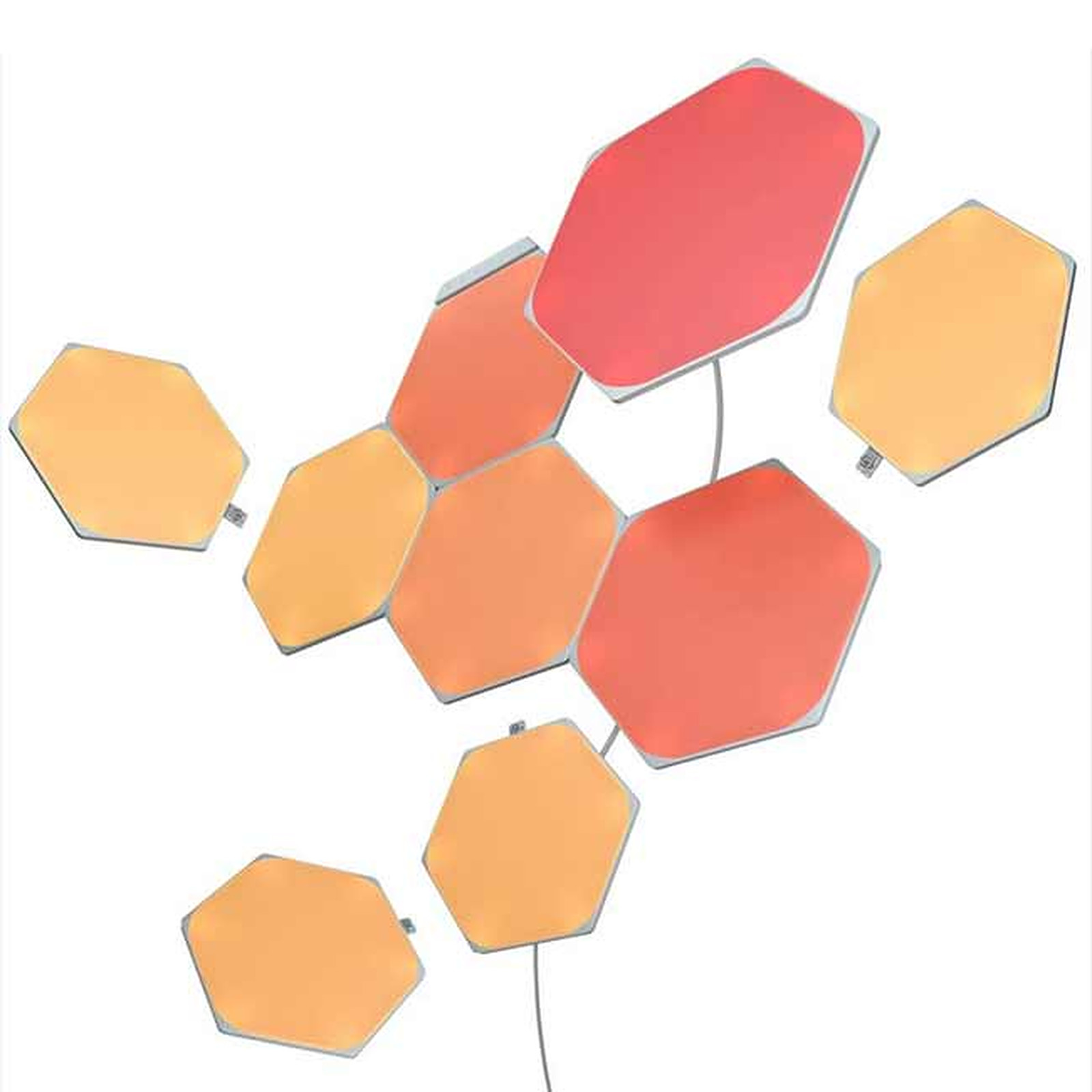 Nanoleaf Shapes Hexagones Starter Kit (9 pièces) - Lampe connectee Nanoleaf