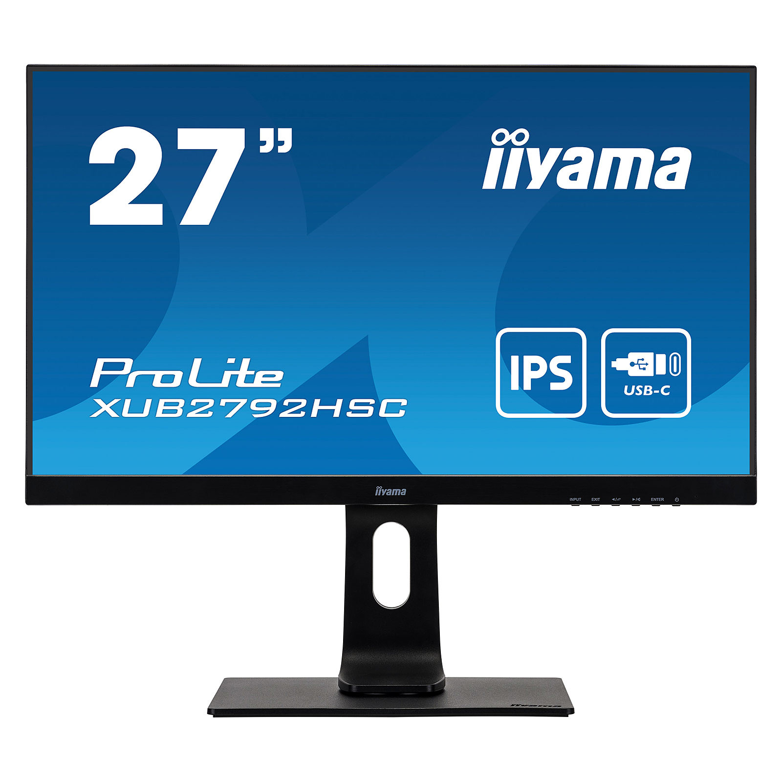 iiyama 27" LED - ProLite XUB2792HSC-B1 - Ecran PC iiyama