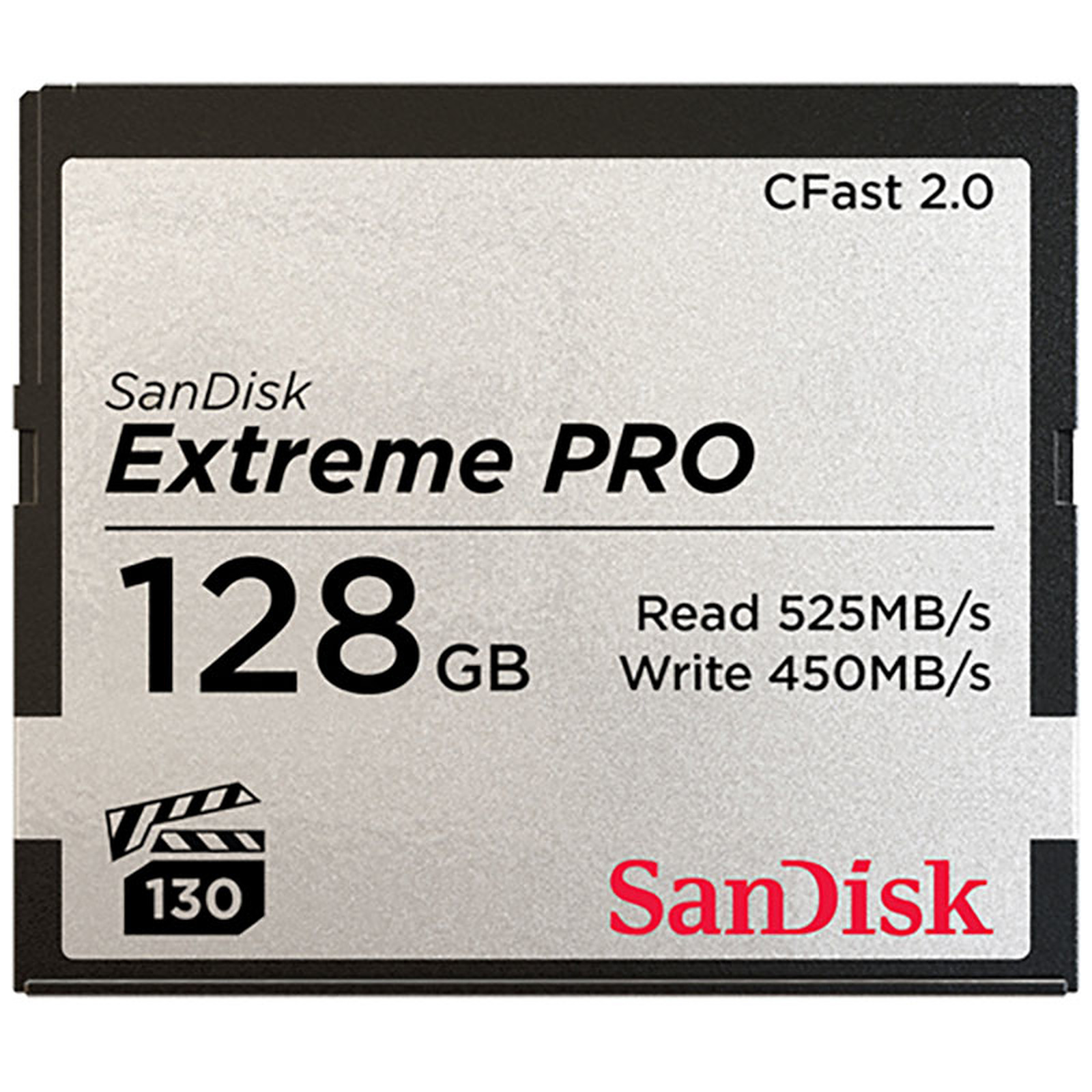 SanDisk Carte memoire Extreme Pro CompactFlash CFast 2.0 128 Go - Carte memoire Sandisk