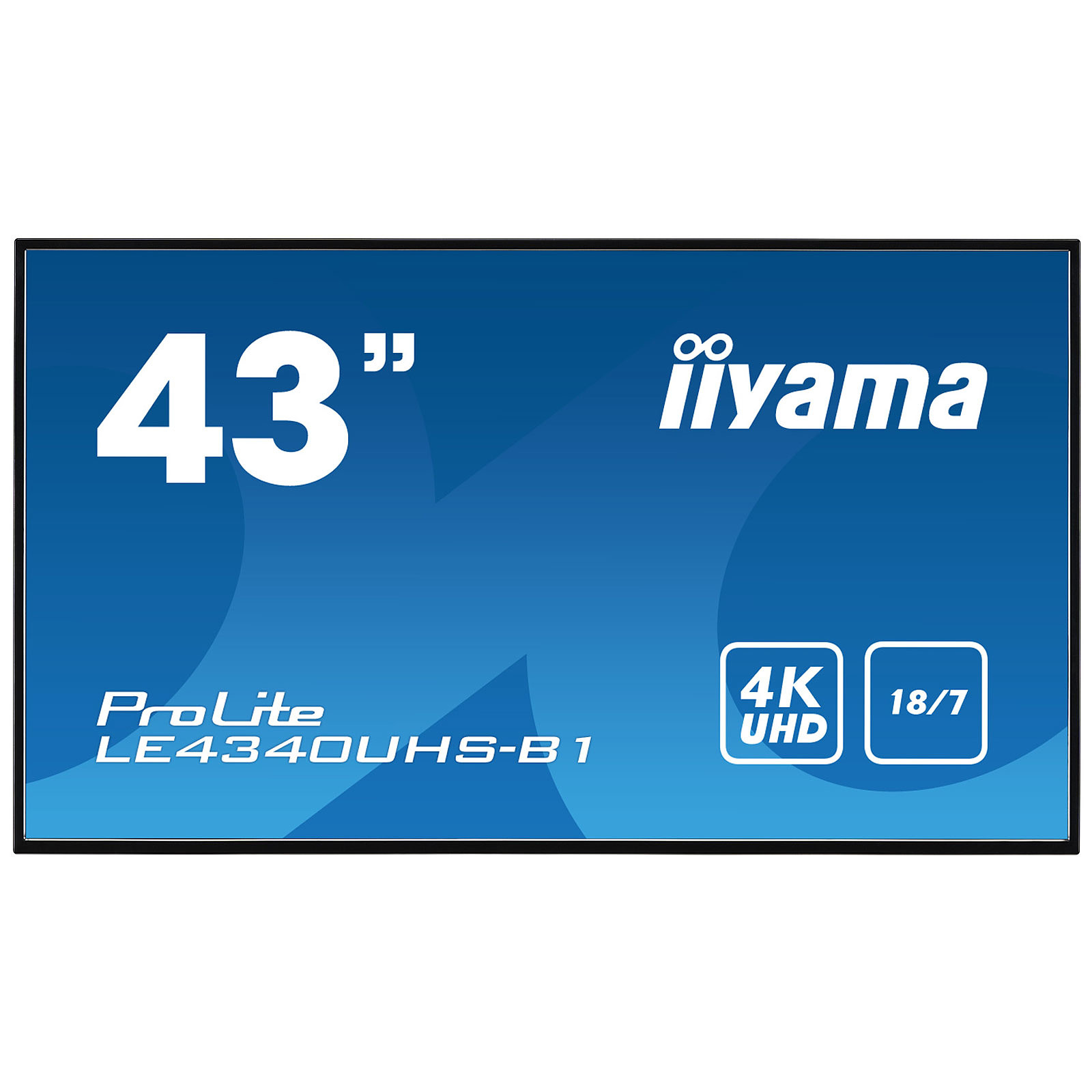 iiyama 43" LED - Prolite LE4340UHS-B1 - Ecran dynamique iiyama