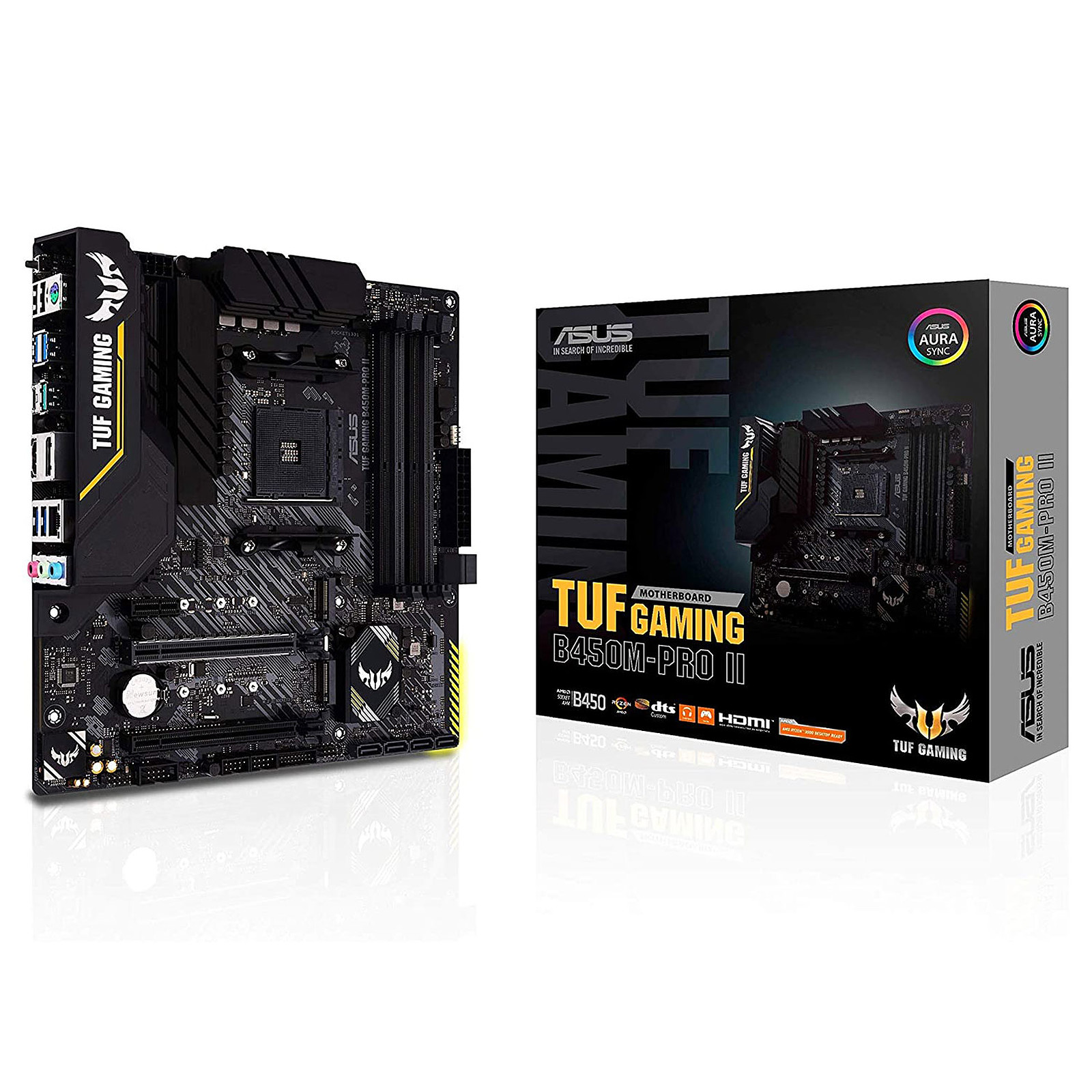 ASUS TUF GAMING B450M-PRO II · Occasion - Carte mère ASUS - Occasion