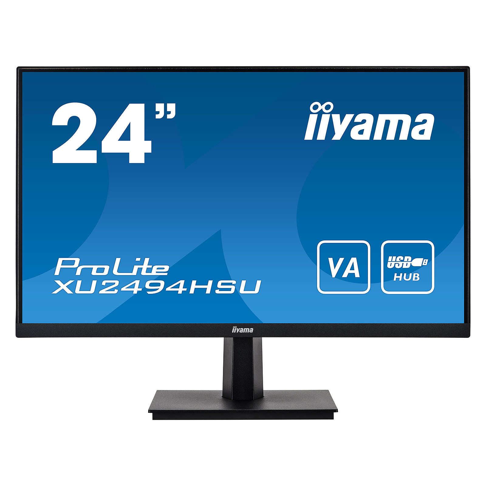 iiyama 23.8" LED - ProLite XU2494HSU-B1 · Occasion - Ecran PC iiyama - Occasion