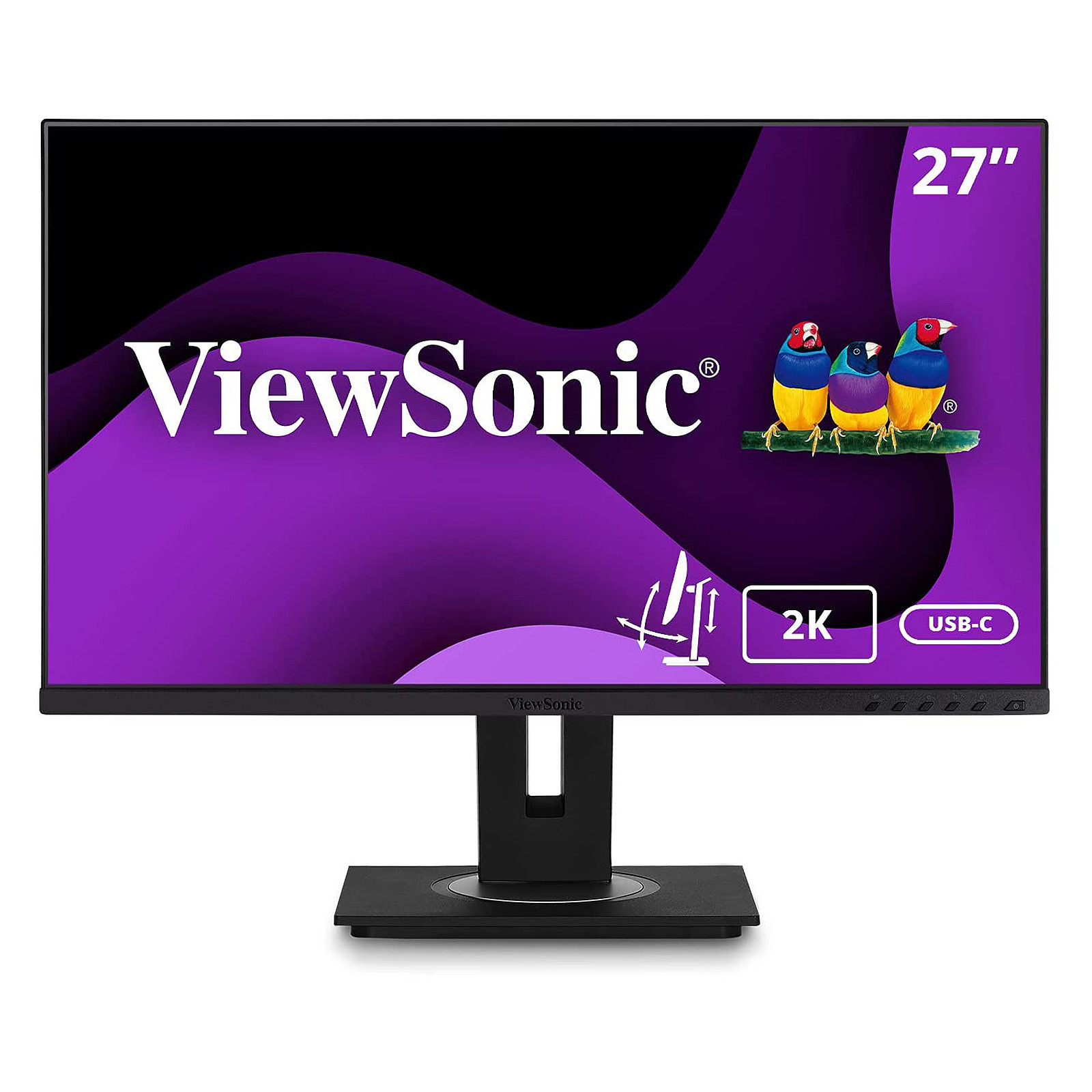 ViewSonic 27" LED - VG2755-2K - Ecran PC ViewSonic