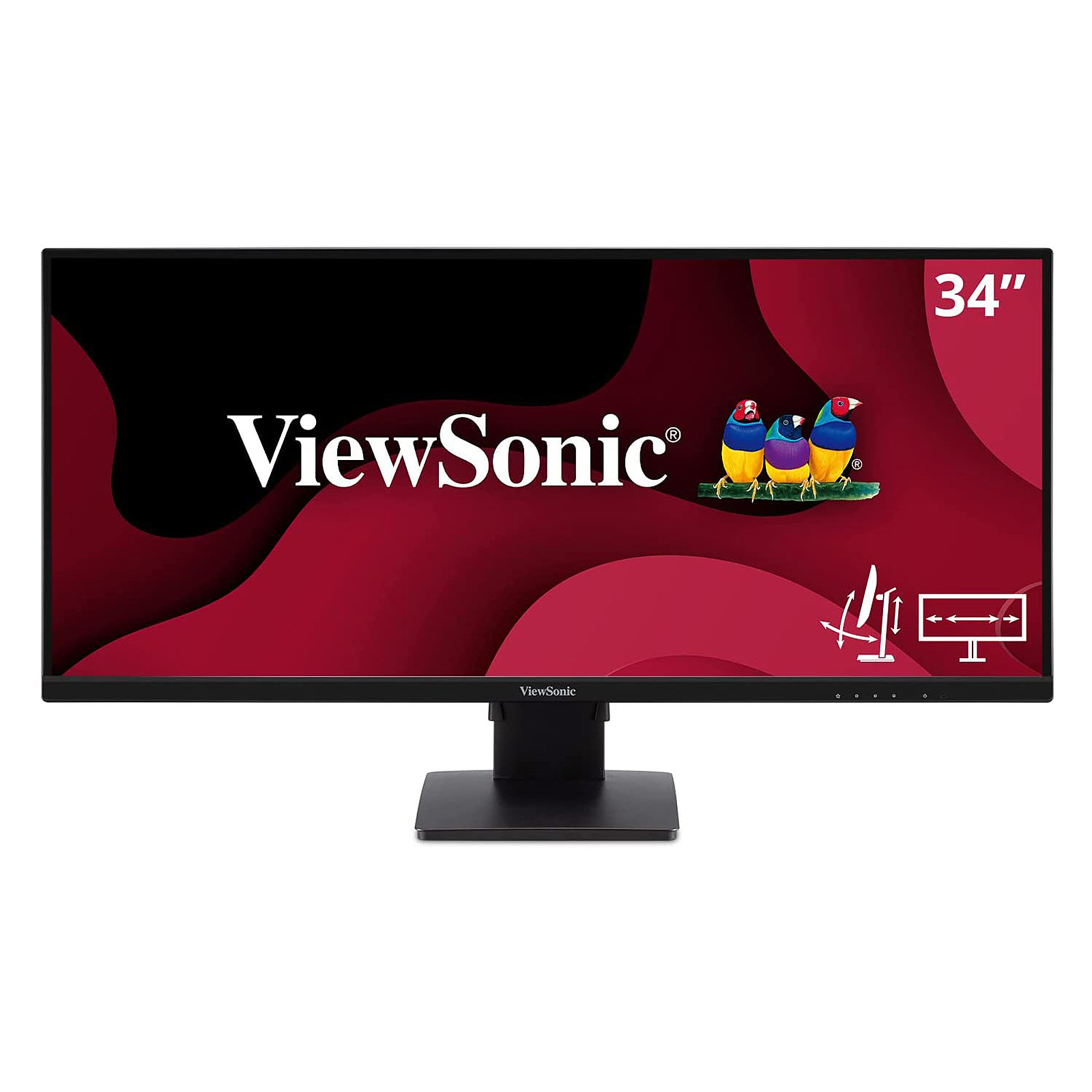 ViewSonic 34" LED - VA3456-mhdj - Ecran PC ViewSonic