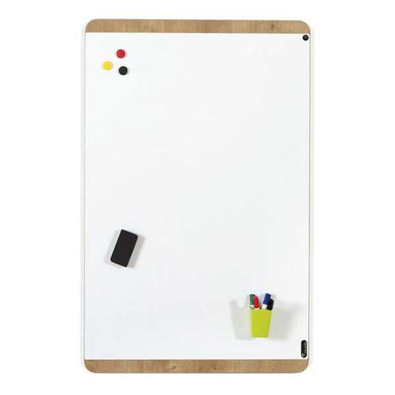 CEP Rocada Tableau magnetique blanc et bois - Tableau blanc et paperboard CEP