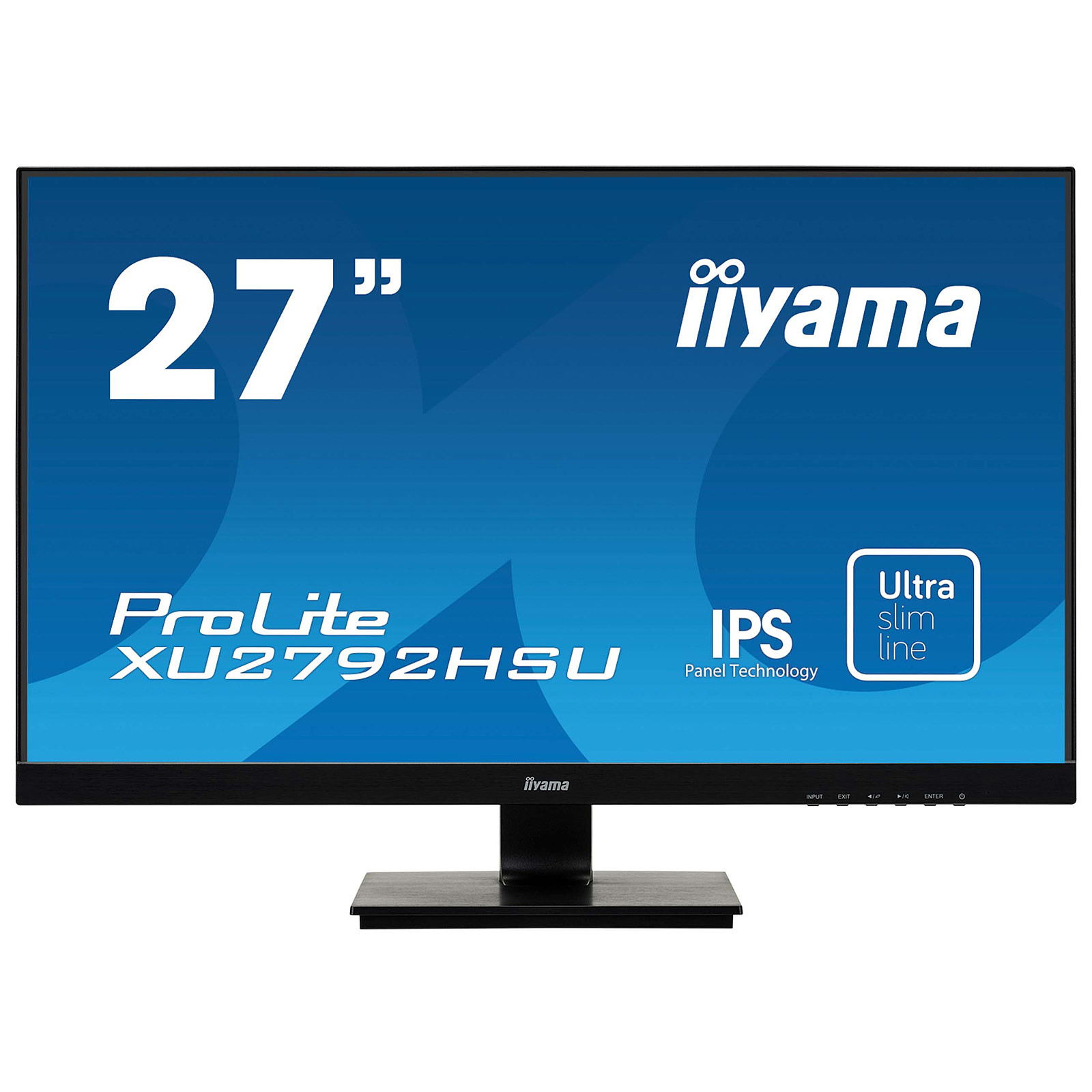 iiyama 27" LED - ProLite XU2792HSU-B1 - Ecran PC iiyama