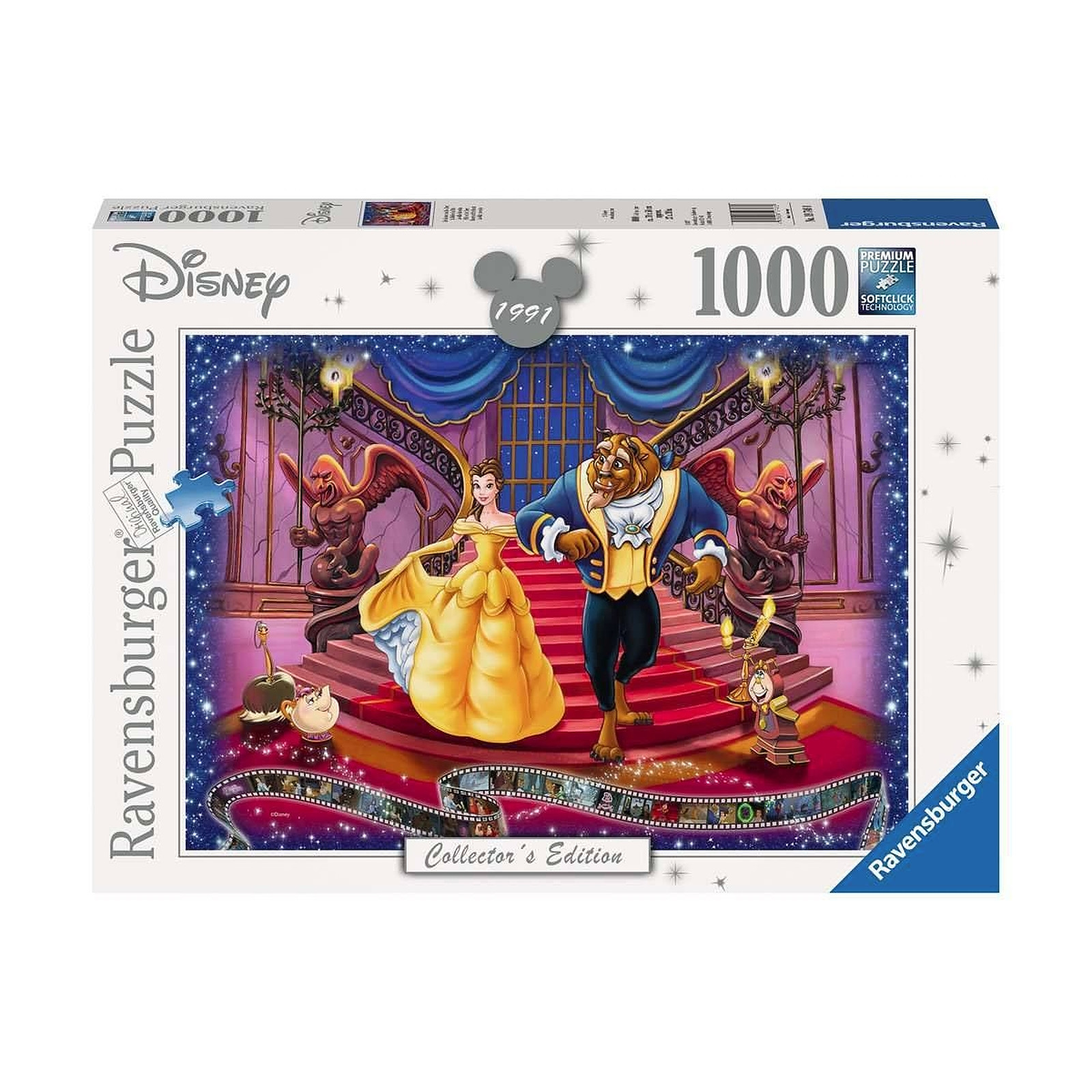 La Belle et la Bete - Puzzle Disney Collector's Edition La Belle et la Bete (1000 pièces) - Puzzle Clementoni