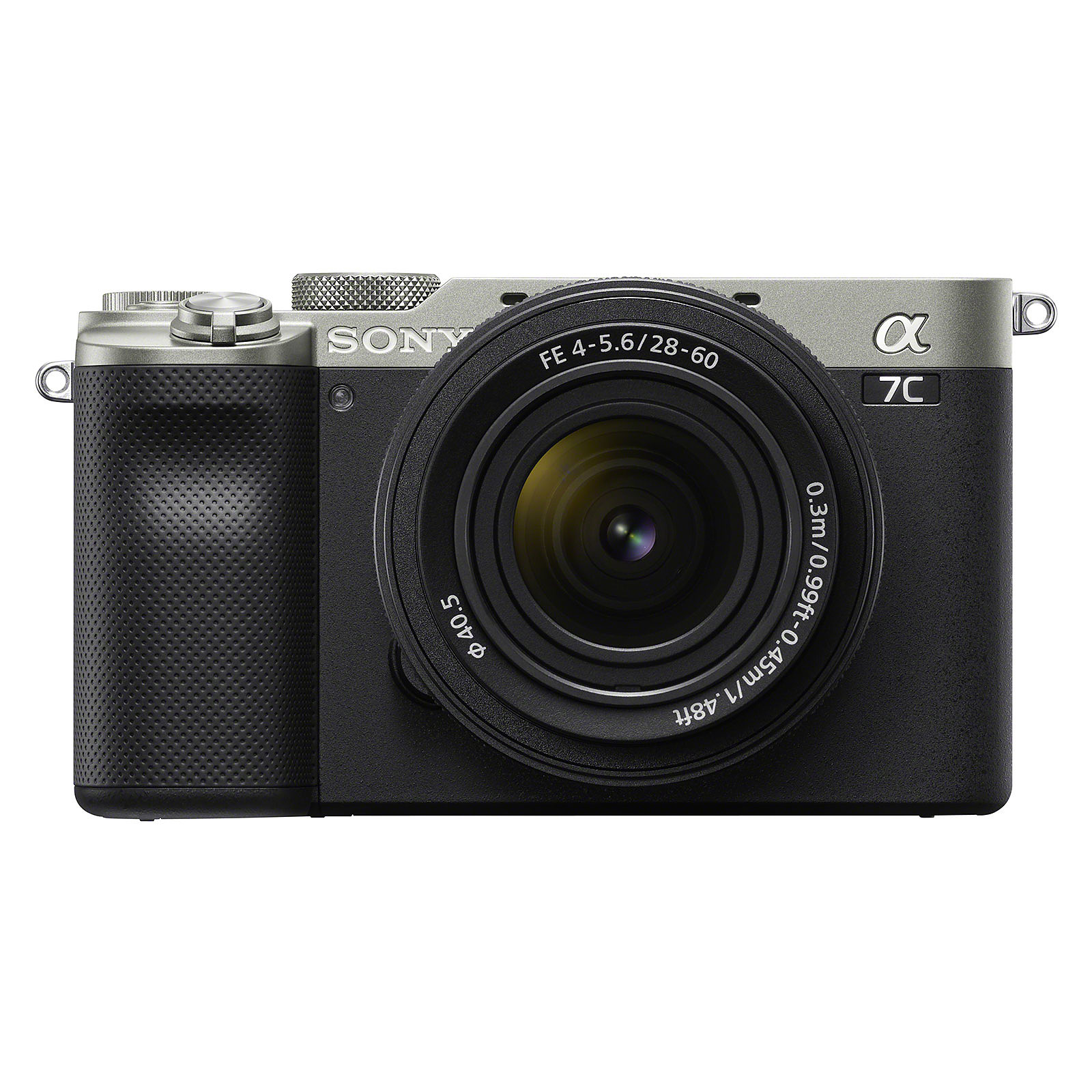 Sony Alpha 7C Argent/Noir + 28-60 mm - Appareil photo hybride Sony