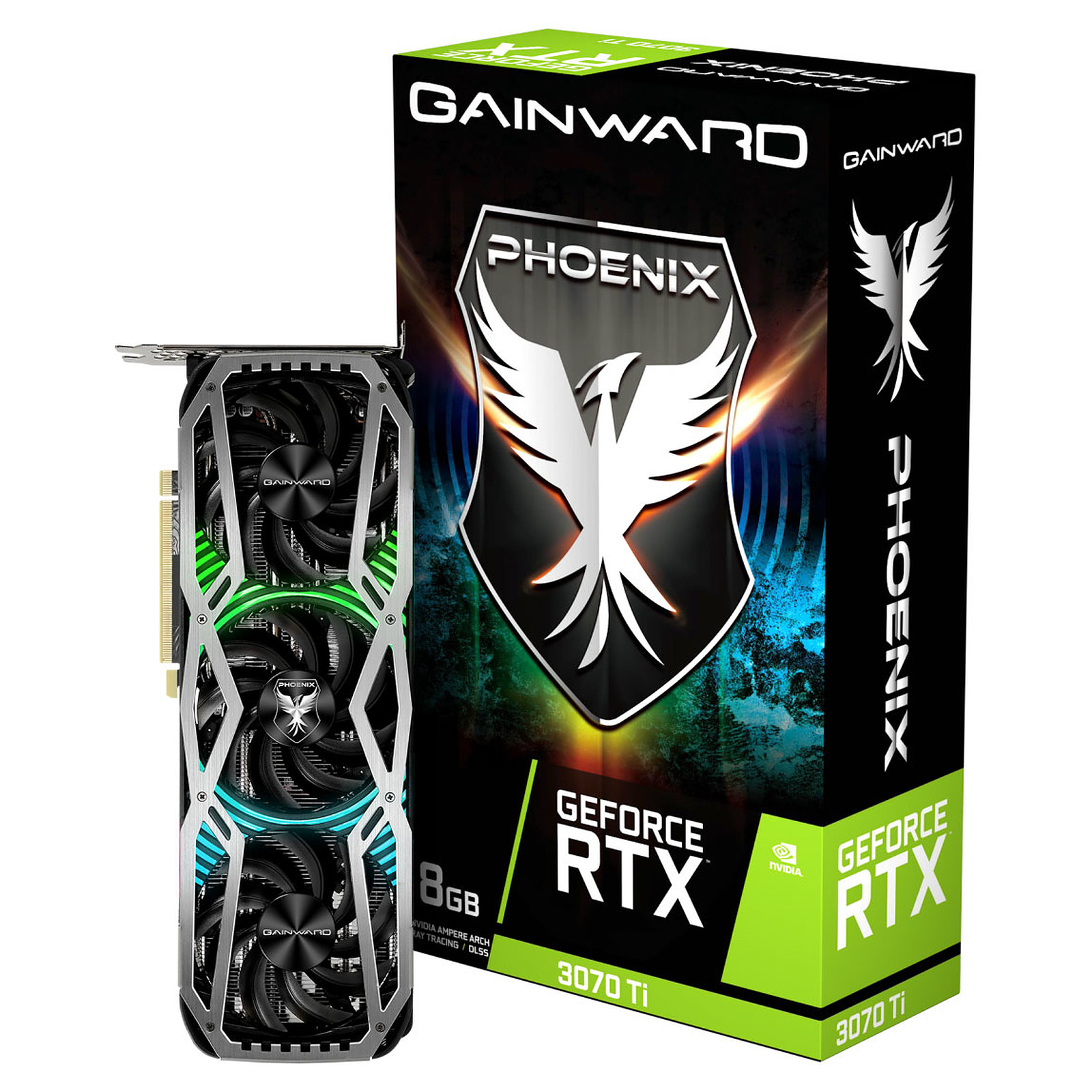 Gainward GeForce RTX 3070 Ti Phoenix (LHR) - Carte graphique Gainward
