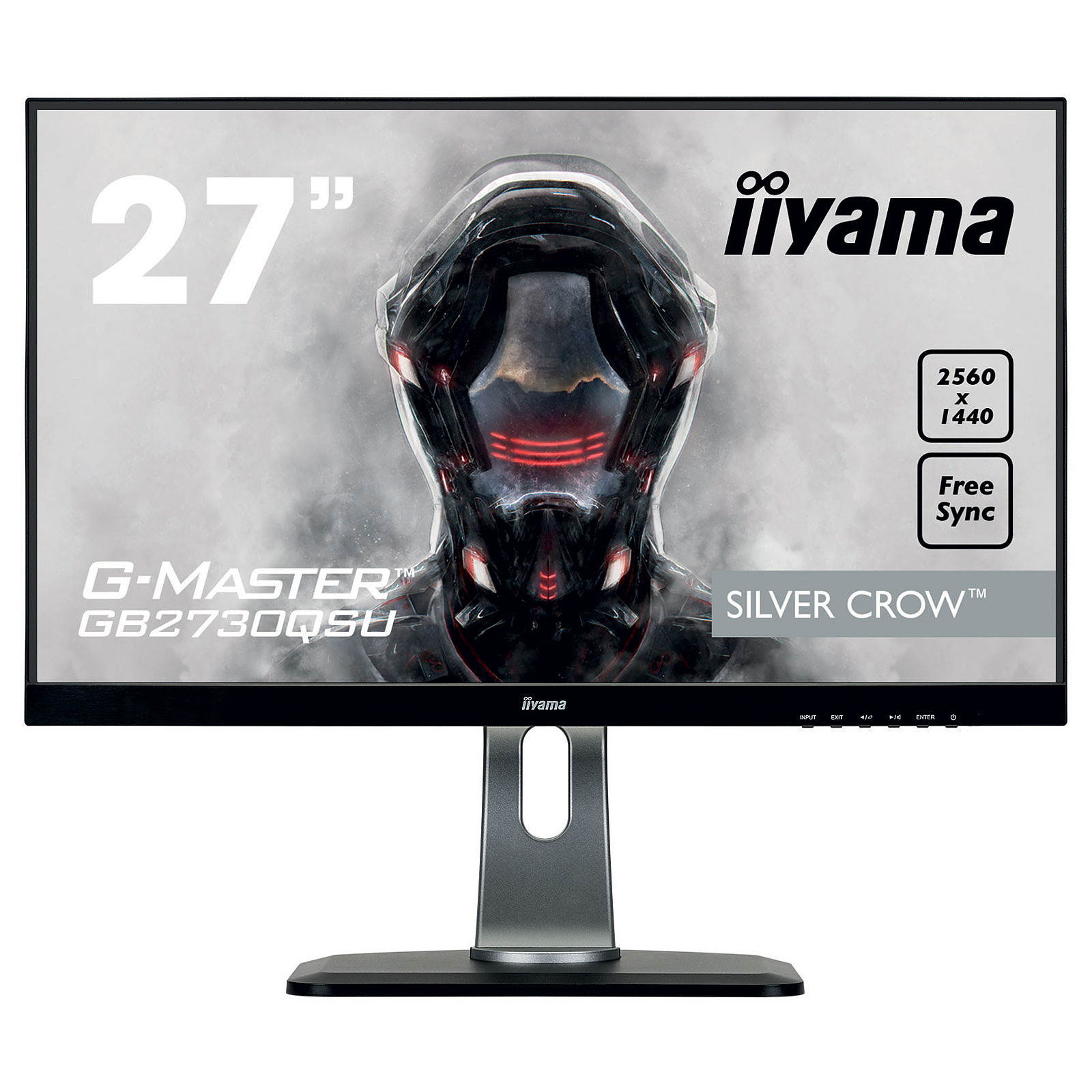 iiyama 27" LED - G-MASTER GB2730QSU-B1 - Ecran PC iiyama