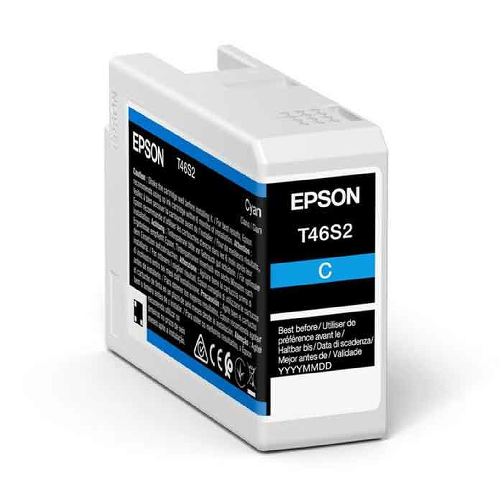 Epson Singlepack Cyan T46S2 UltraChrome Pro 10 ink - Cartouche imprimante Epson