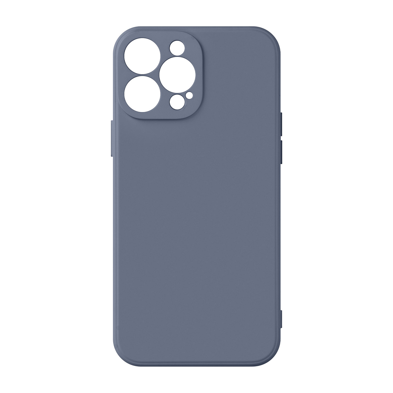 Avizar Coque pour iPhone 13 Pro Silicone Semi-Rigide avec Finition Soft Touch Bleu - Coque telephone Avizar