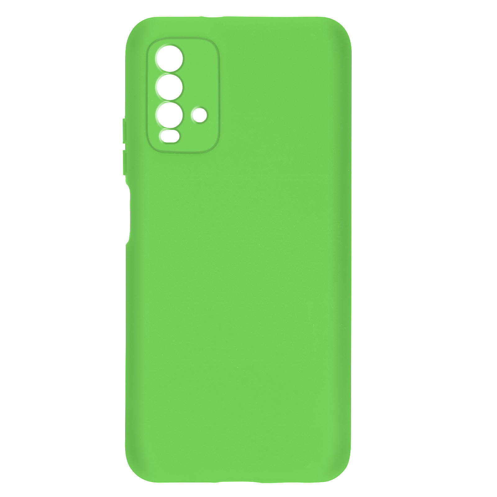 Avizar Coque pour Xiaomi Redmi 9T Silicone Semi-rigide Finition Soft Touch Fine Vert - Coque telephone Avizar