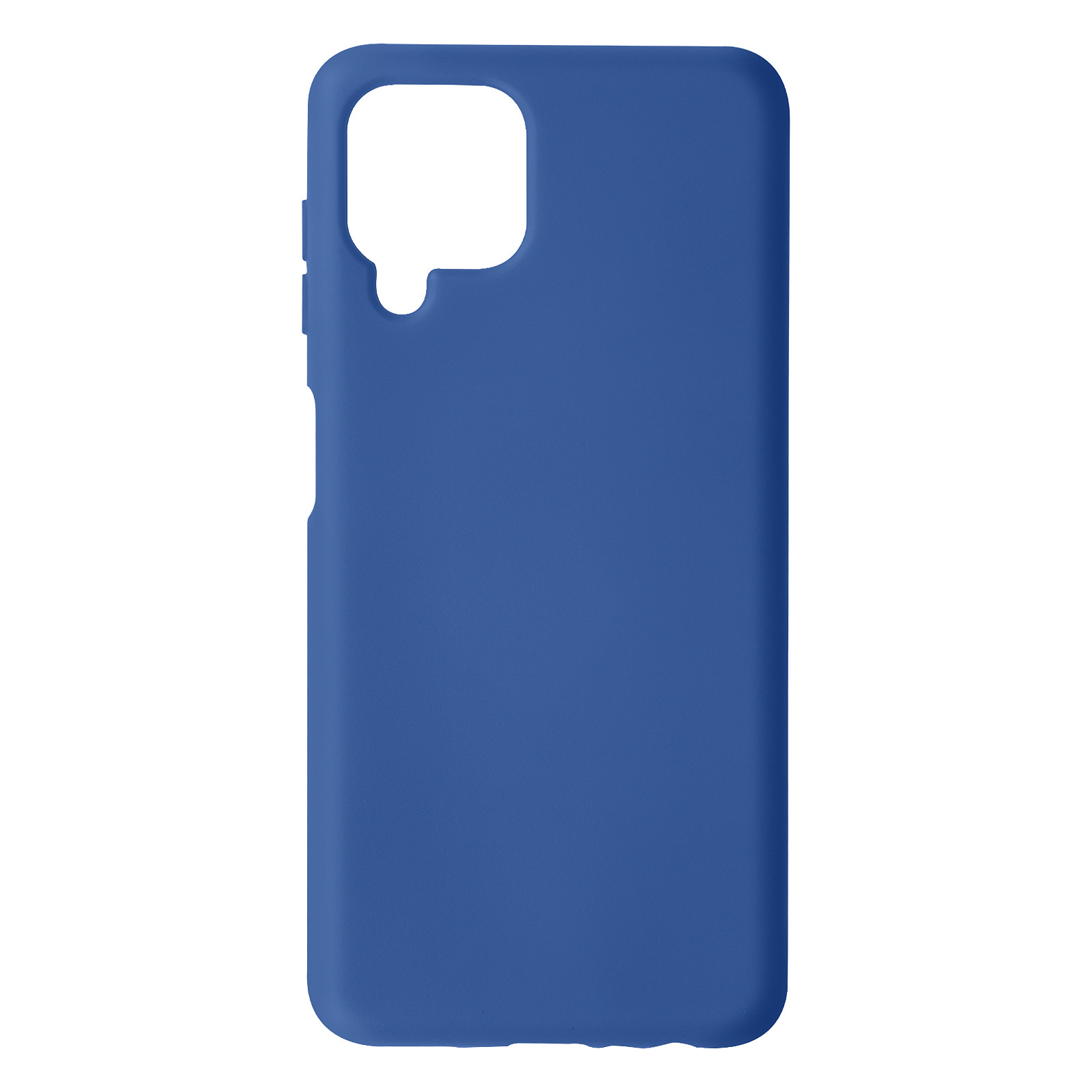 Avizar Coque pour Samsung Galaxy A22 Silicone Semi-rigide Finition Soft Touch Fine Blue - Coque telephone Avizar