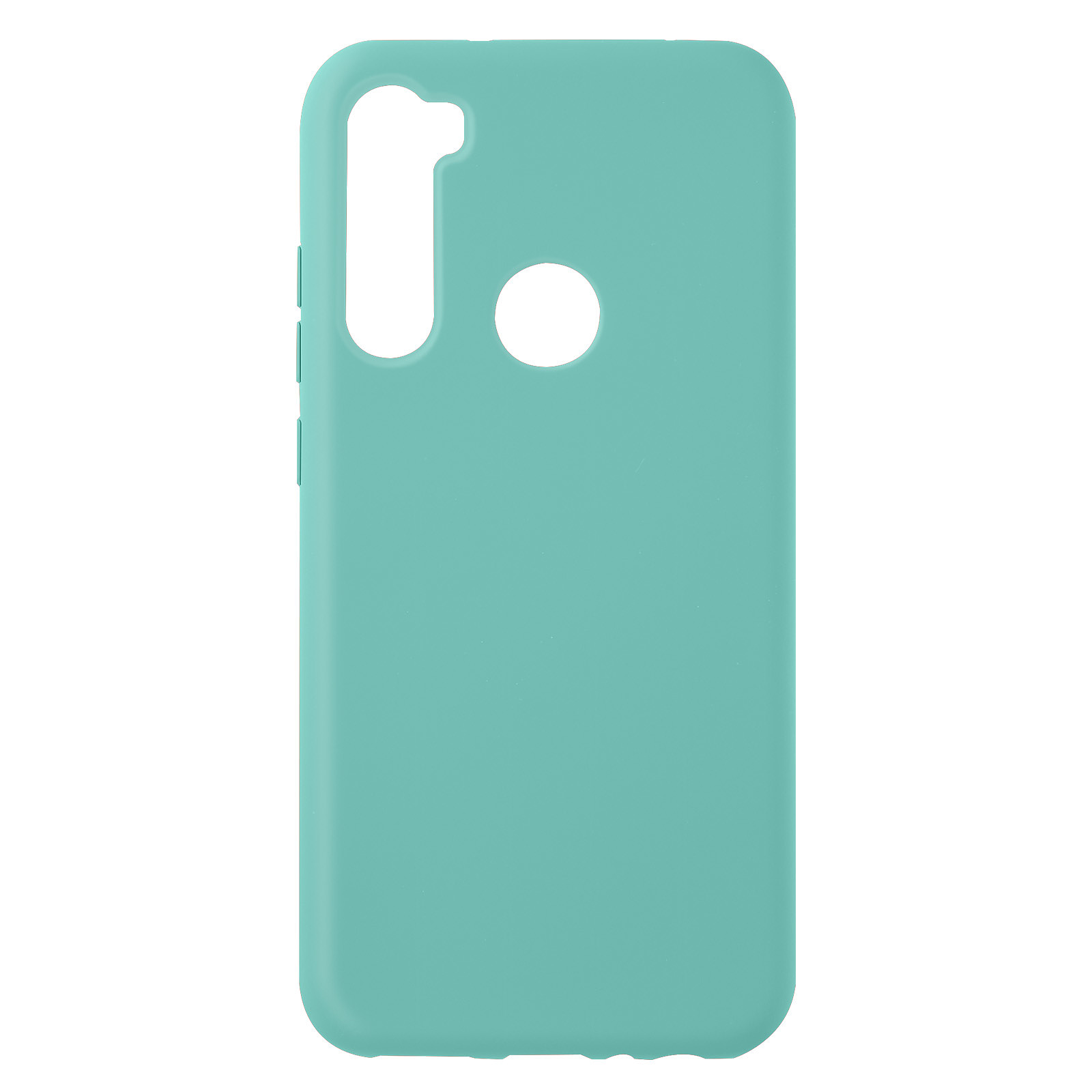 Avizar Coque pour Xiaomi Redmi Note 8 Silicone Semi-rigide Finition Soft-touch Fine Turquoise - Coque telephone Avizar