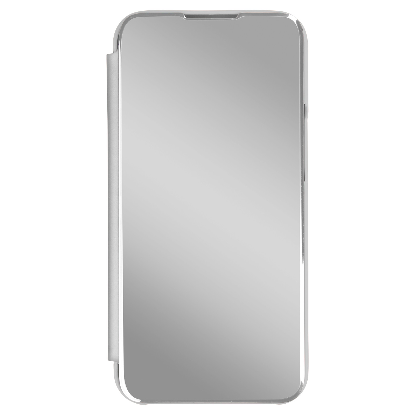 Avizar atui Clear View pour iPhone 13 Pro Max avec Clapet Miroir Support Video argent - Coque telephone Avizar