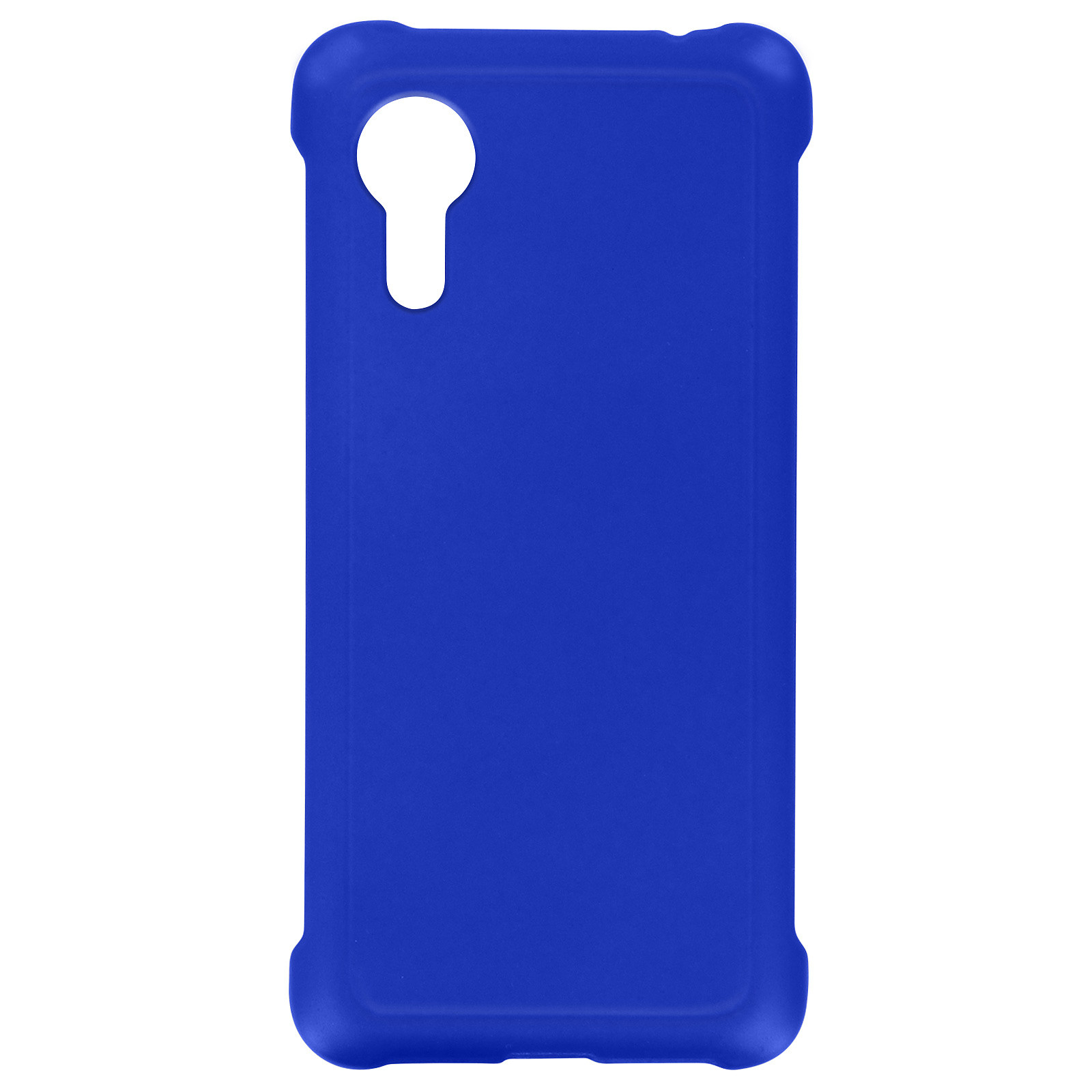 Avizar Coque pour Samsung Galaxy Xcover 5 Bumper Polycarbonate rigide Toucher gomme Anti-traces Bleu - Coque telephone Avizar