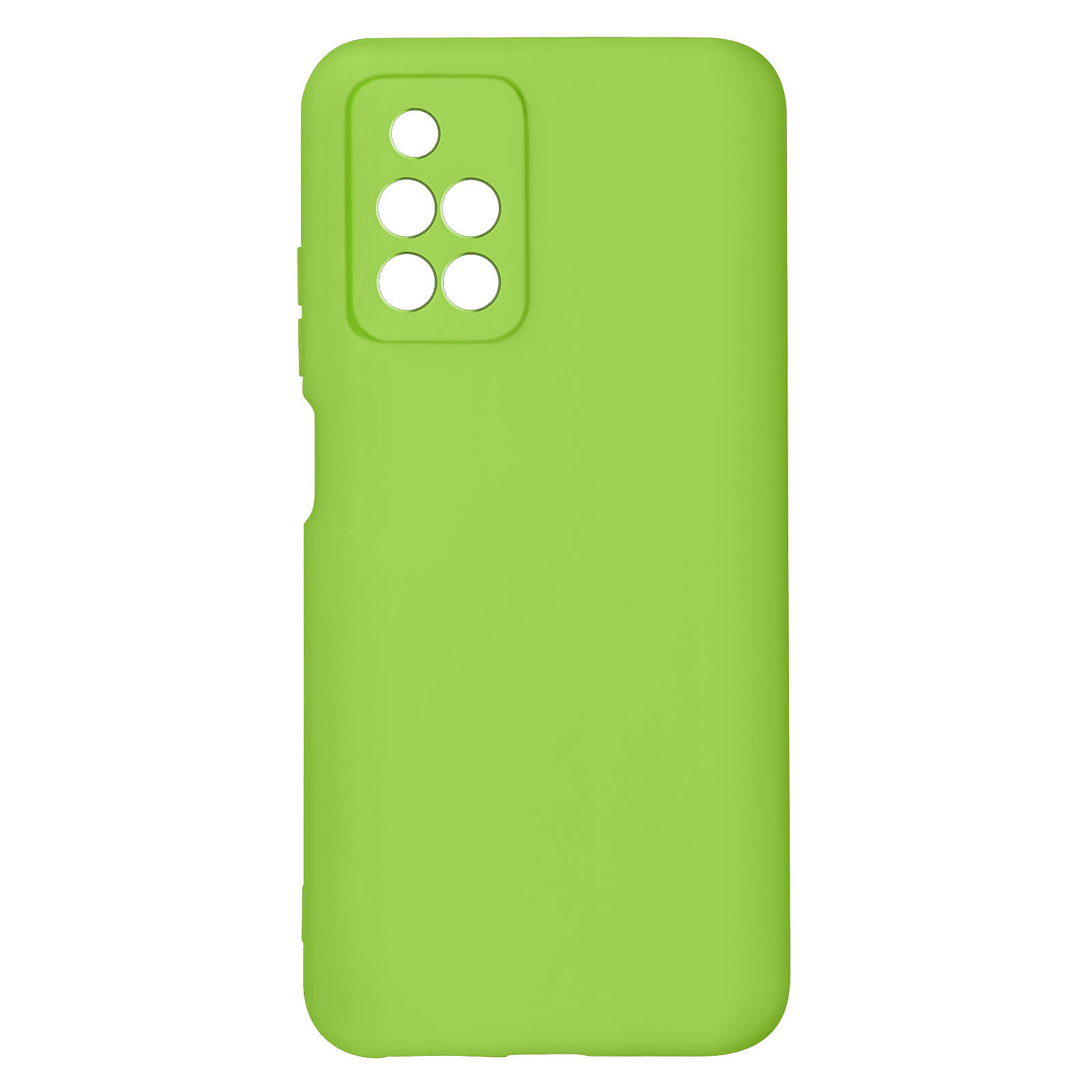 Avizar Coque pour Xiaomi Redmi 10 Silicone Semi-rigide Finition Soft-touch Fine Vert - Coque telephone Avizar