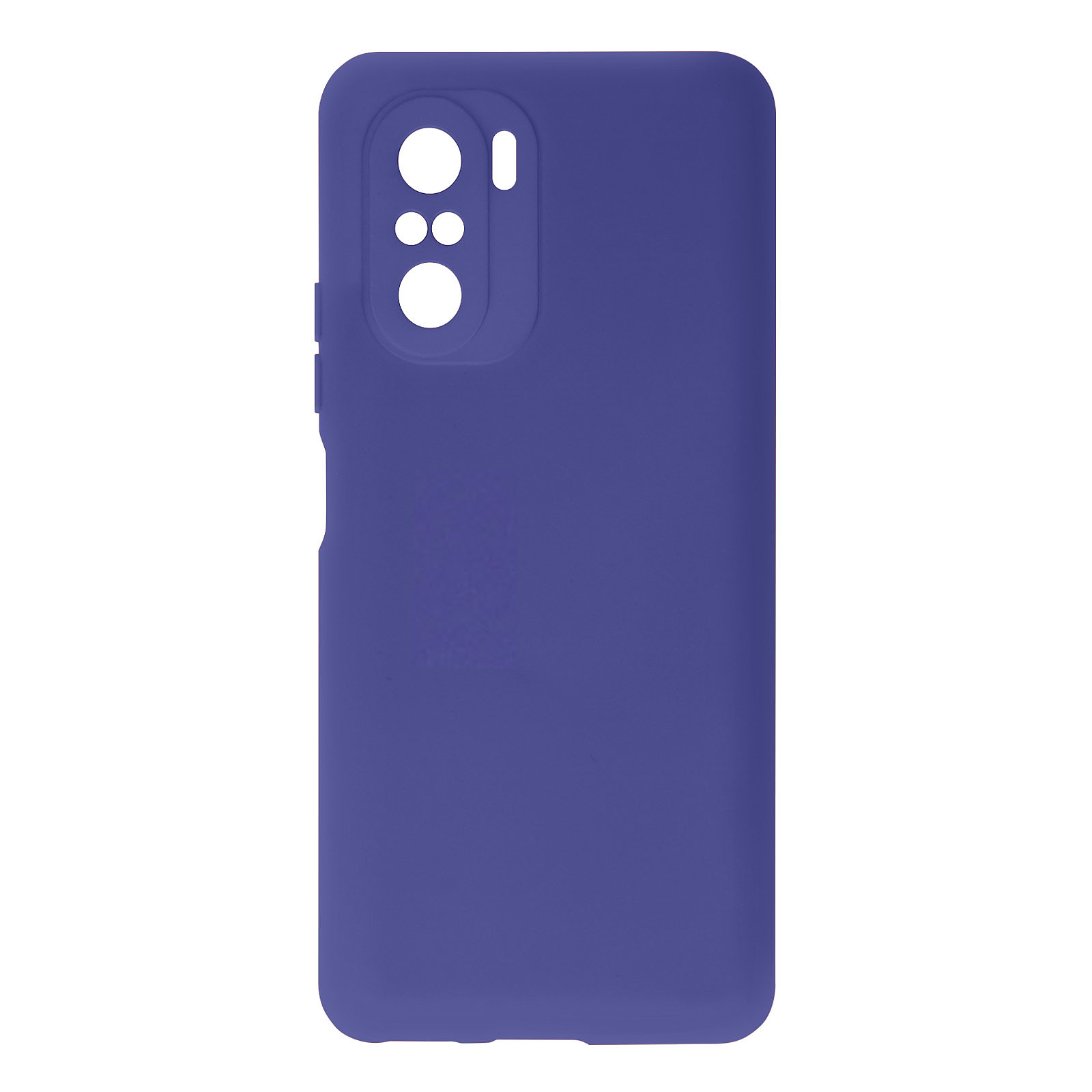 Avizar Coque pour Xiaomi Poco F3 et Mi 11iSilicone Semi-rigide Finition Soft Touch Fine Violet - Coque telephone Avizar