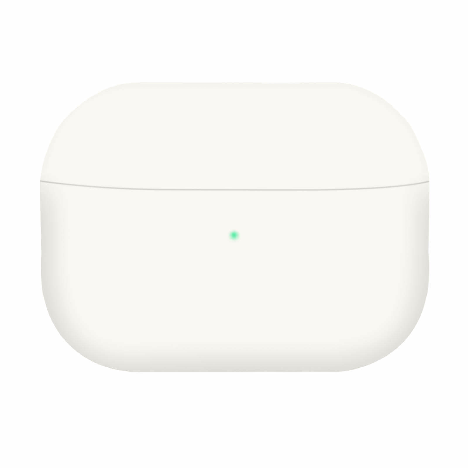 Avizar atui Integral pour Airpods Pro Silicone Soft-touch Effet Mat Compatible Qi Blanc - Coque telephone Avizar