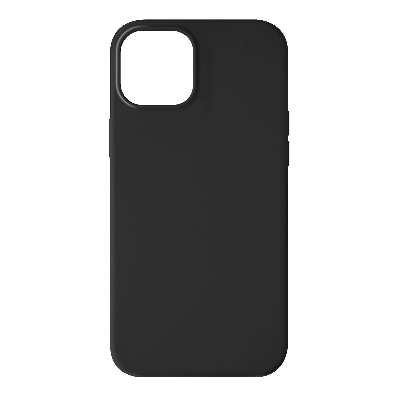 Avizar Coque pour iPhone 13 Mini Silicone Semi-rigide Finition Soft-touch Noir - Coque telephone Avizar