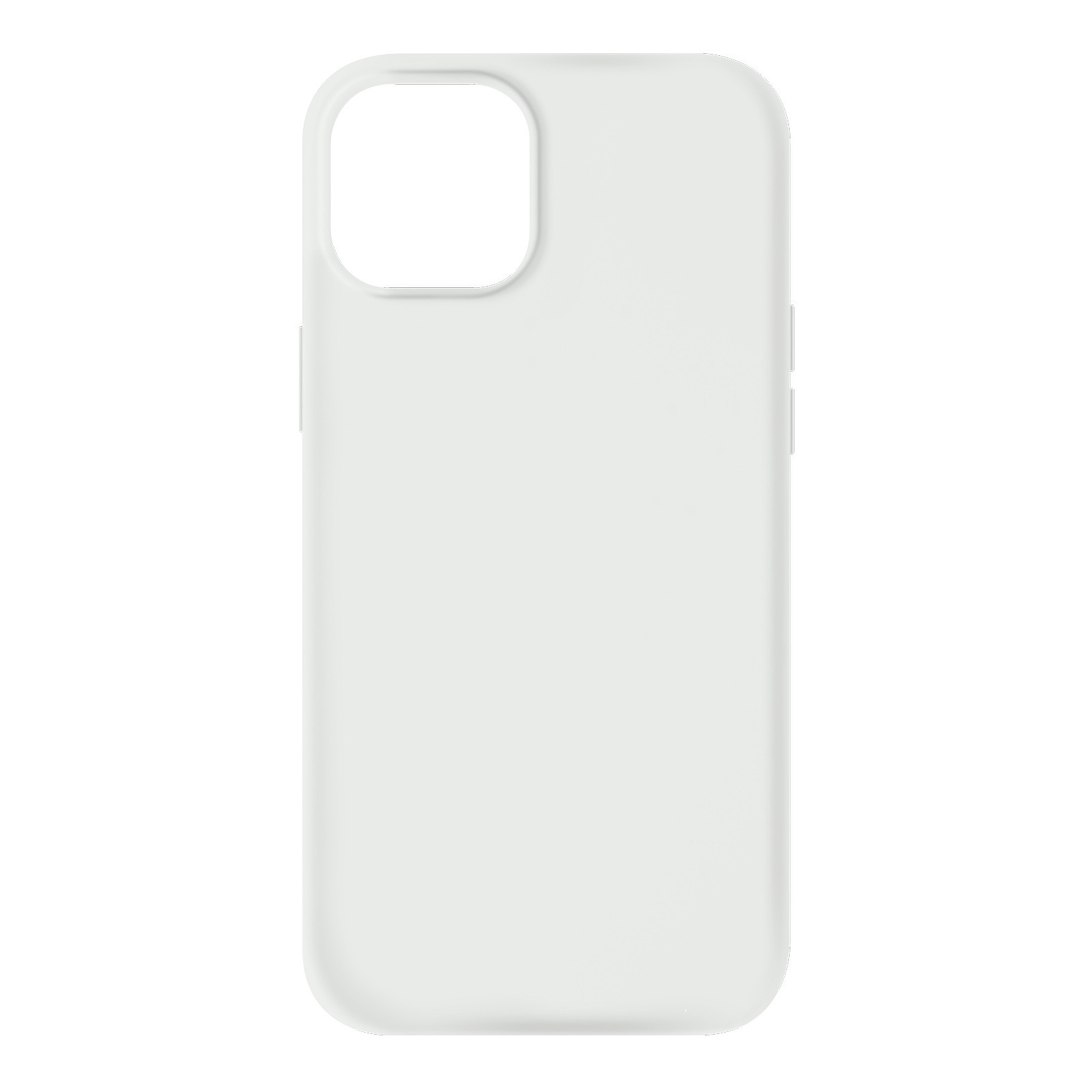 Avizar Coque pour iPhone 13 Silicone Semi-rigide Finition Soft-touch Blanc - Coque telephone Avizar