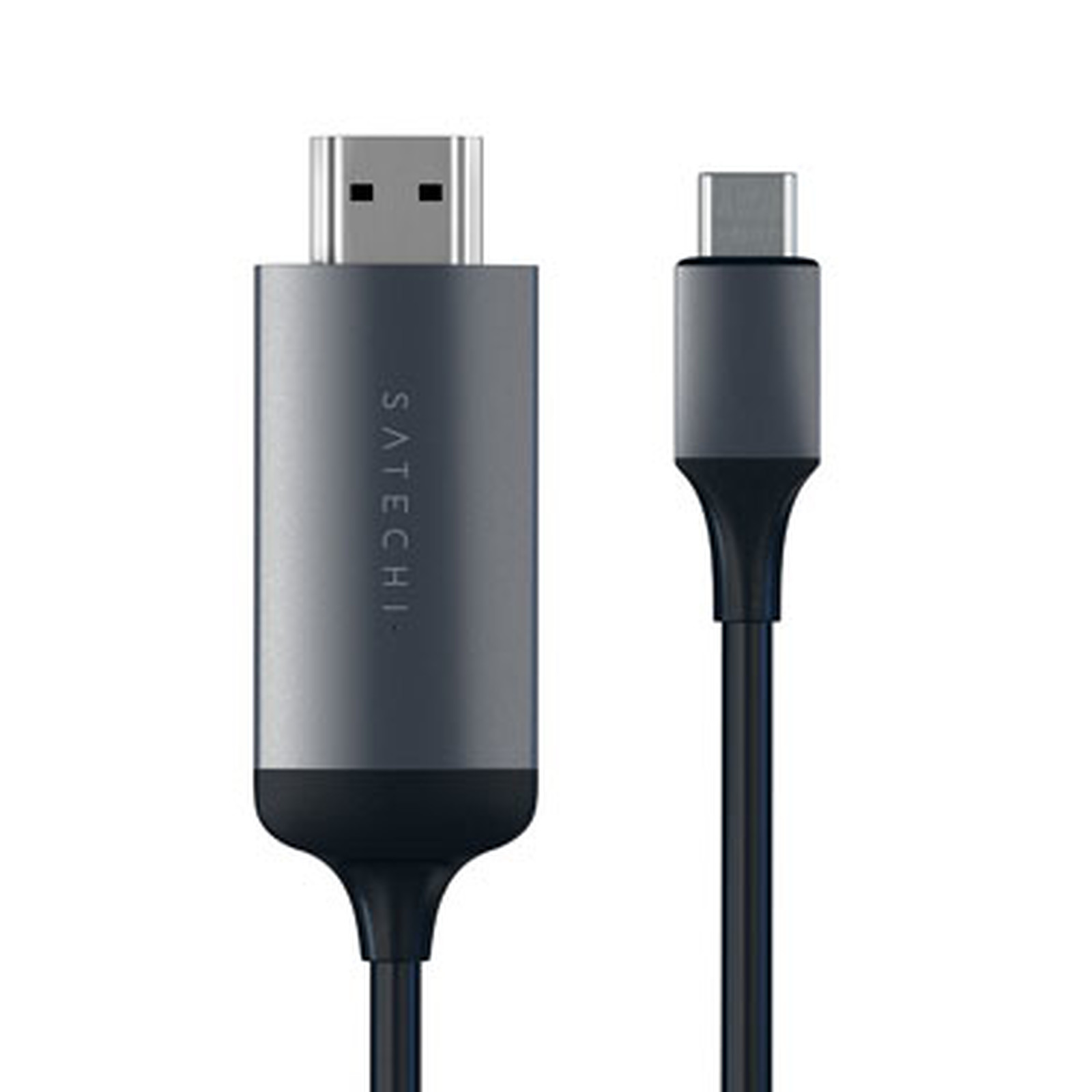 SATECHI Cable Type C vers HDMI 4K Space Gray - Accessoires Apple Satechi
