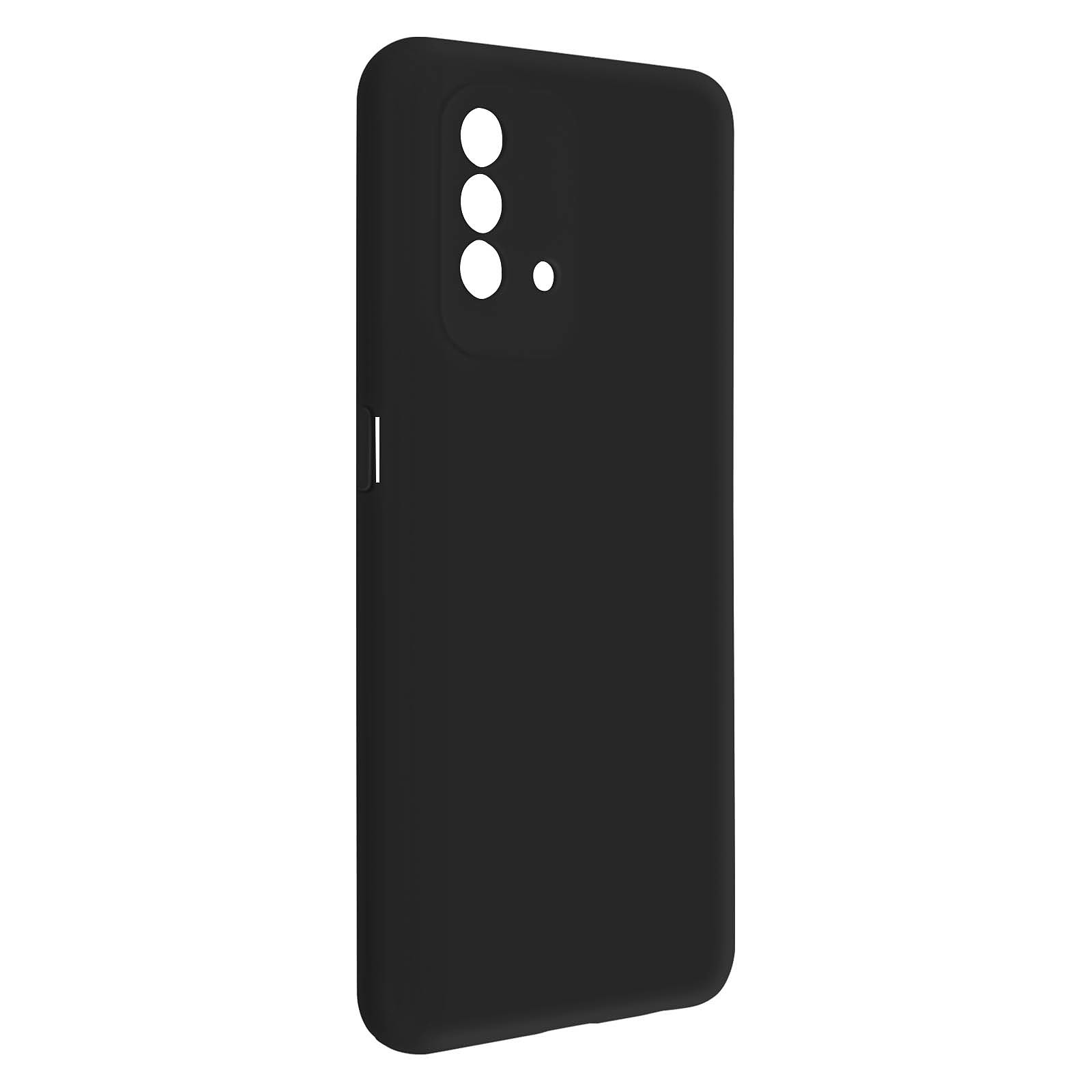 Avizar Coque pour Oppo A74 Silicone Semi-rigide Finition Soft Touch Fine Noir - Coque telephone Avizar