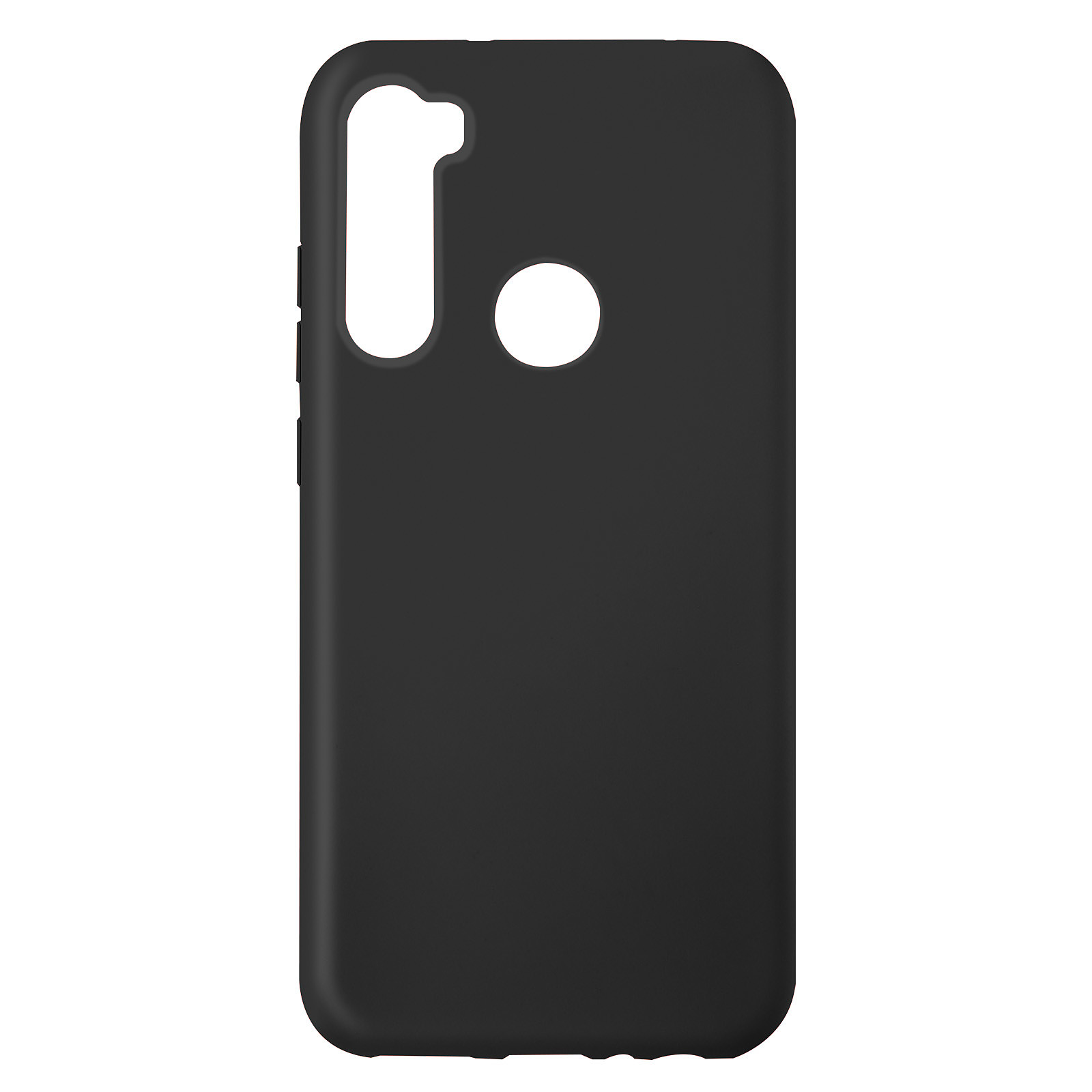 Avizar Coque pour Xiaomi Redmi Note 8 Silicone Semi-rigide Finition Soft-touch Fine Noir - Coque telephone Avizar