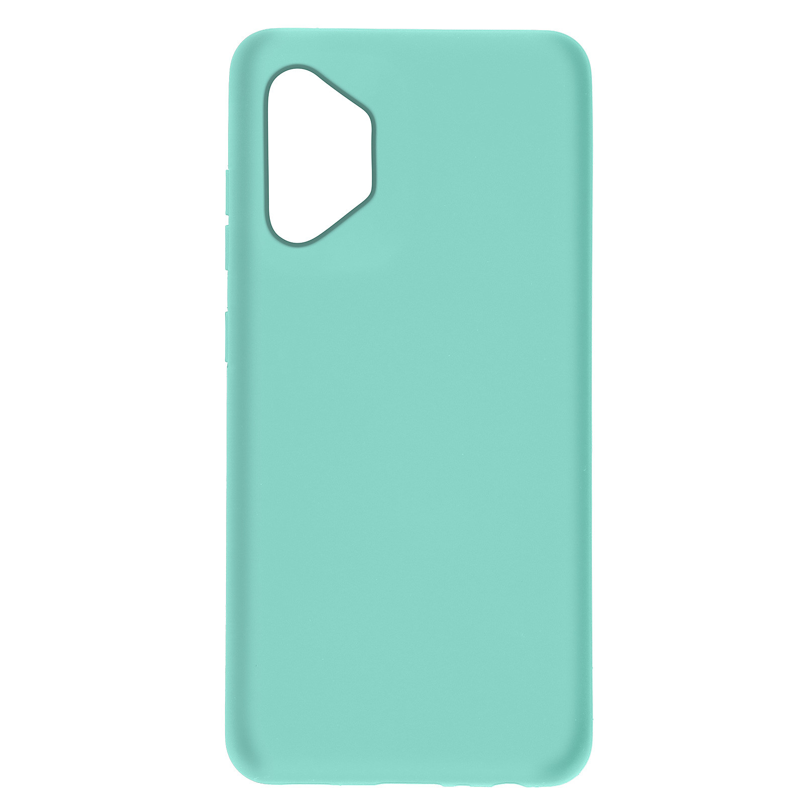 Avizar Coque pour Samsung Galaxy A32 5G Silicone Semi-rigide Finition Soft Touch Fine turquoise - Coque telephone Avizar