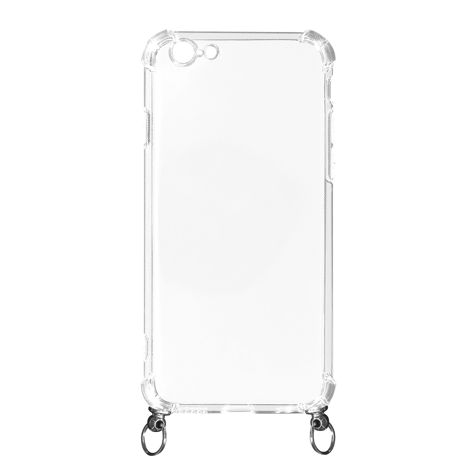 Avizar Coque pour iPhone 6 et 6S Anneau personnalisable avec bijou/chaine Transparent - Coque telephone Avizar
