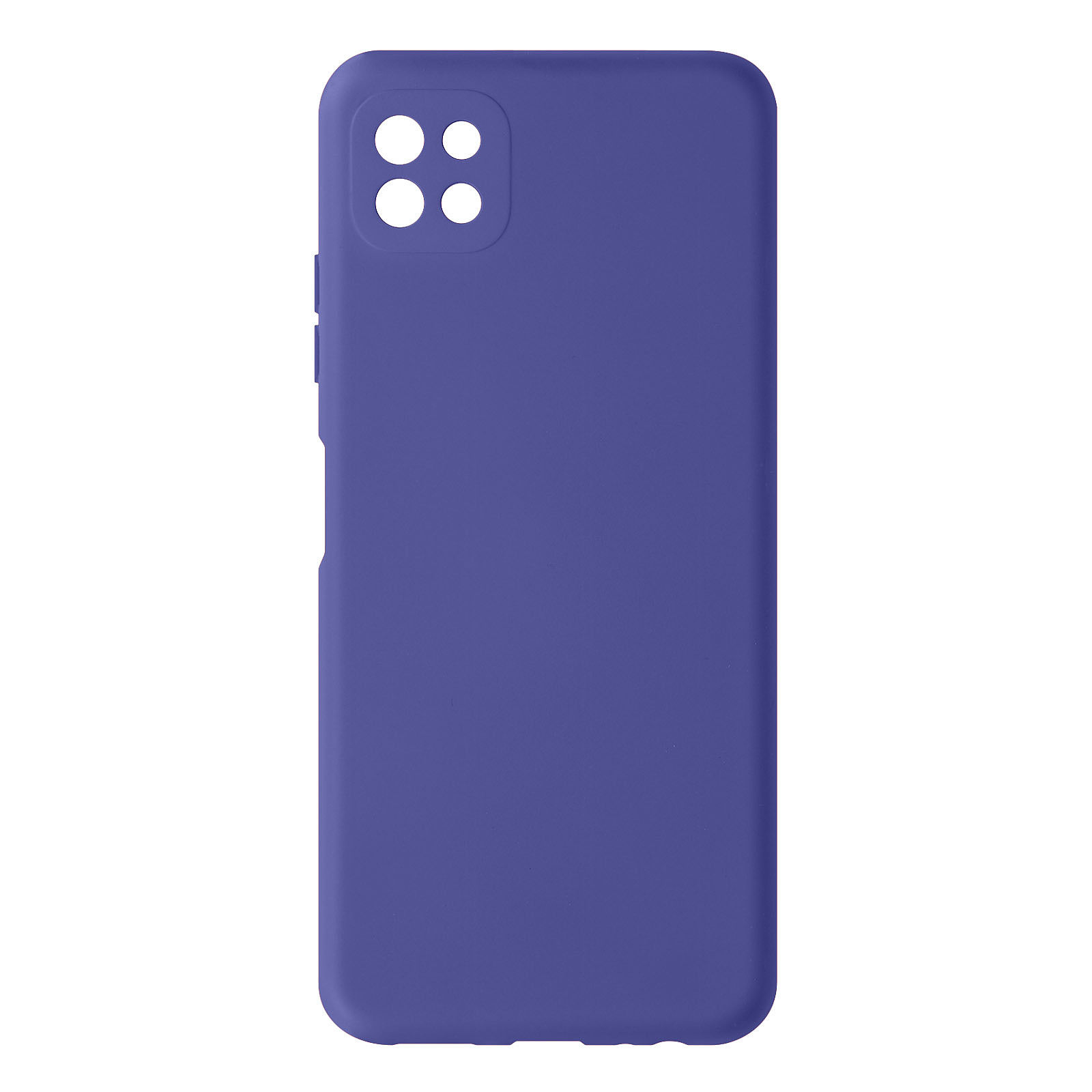 Avizar Coque pour Samsung Galaxy A22 5G Silicone Semi-rigide Finition Soft Touch Fine Violet - Coque telephone Avizar
