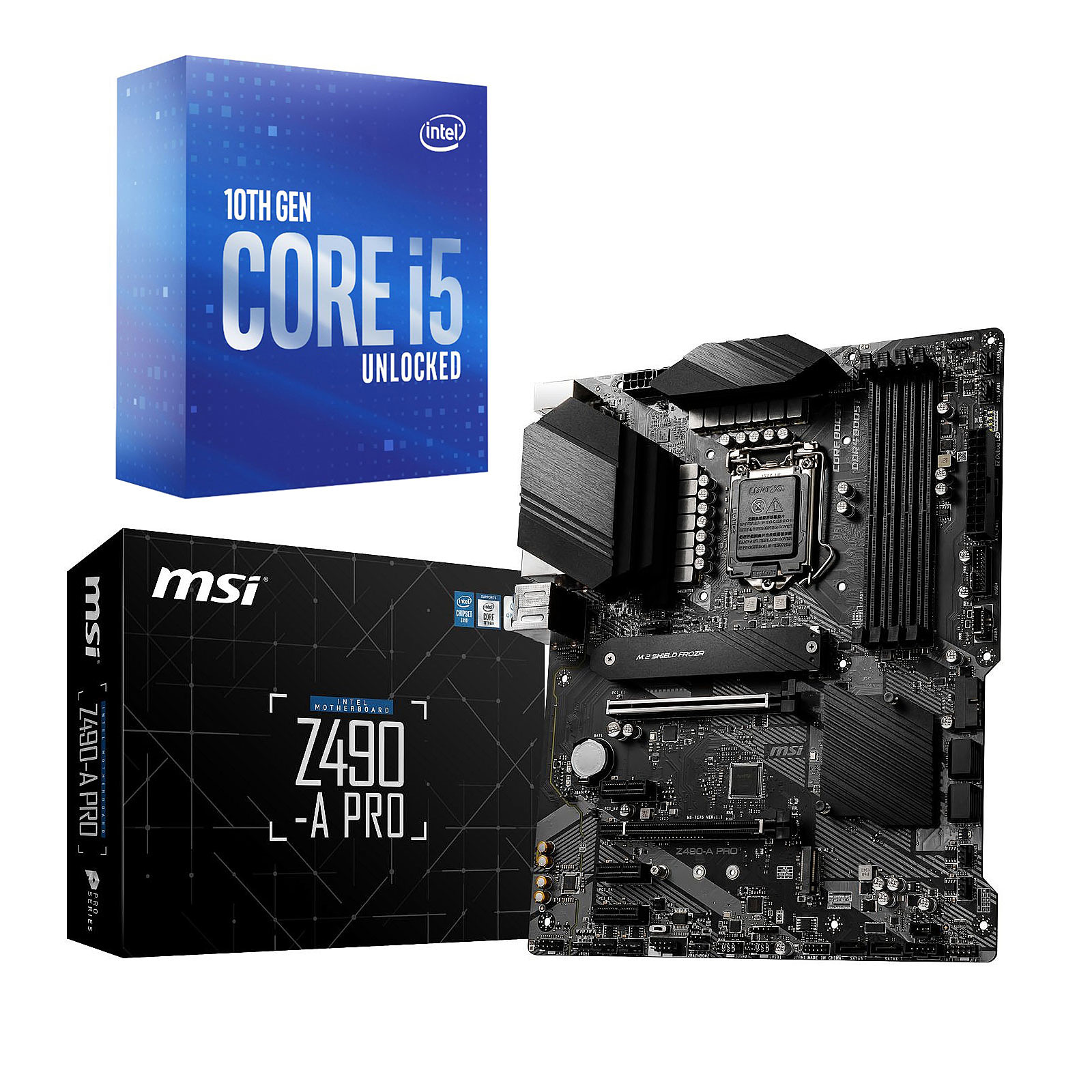 Kit Upgrade PC Core i5K MSI Z490-A PRO - Kit upgrade PC MSI