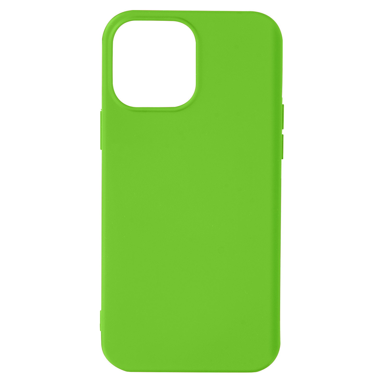 Avizar Coque pour iPhone 13 Pro Silicone Semi-rigide Finition Soft-touch Fine Vert - Coque telephone Avizar