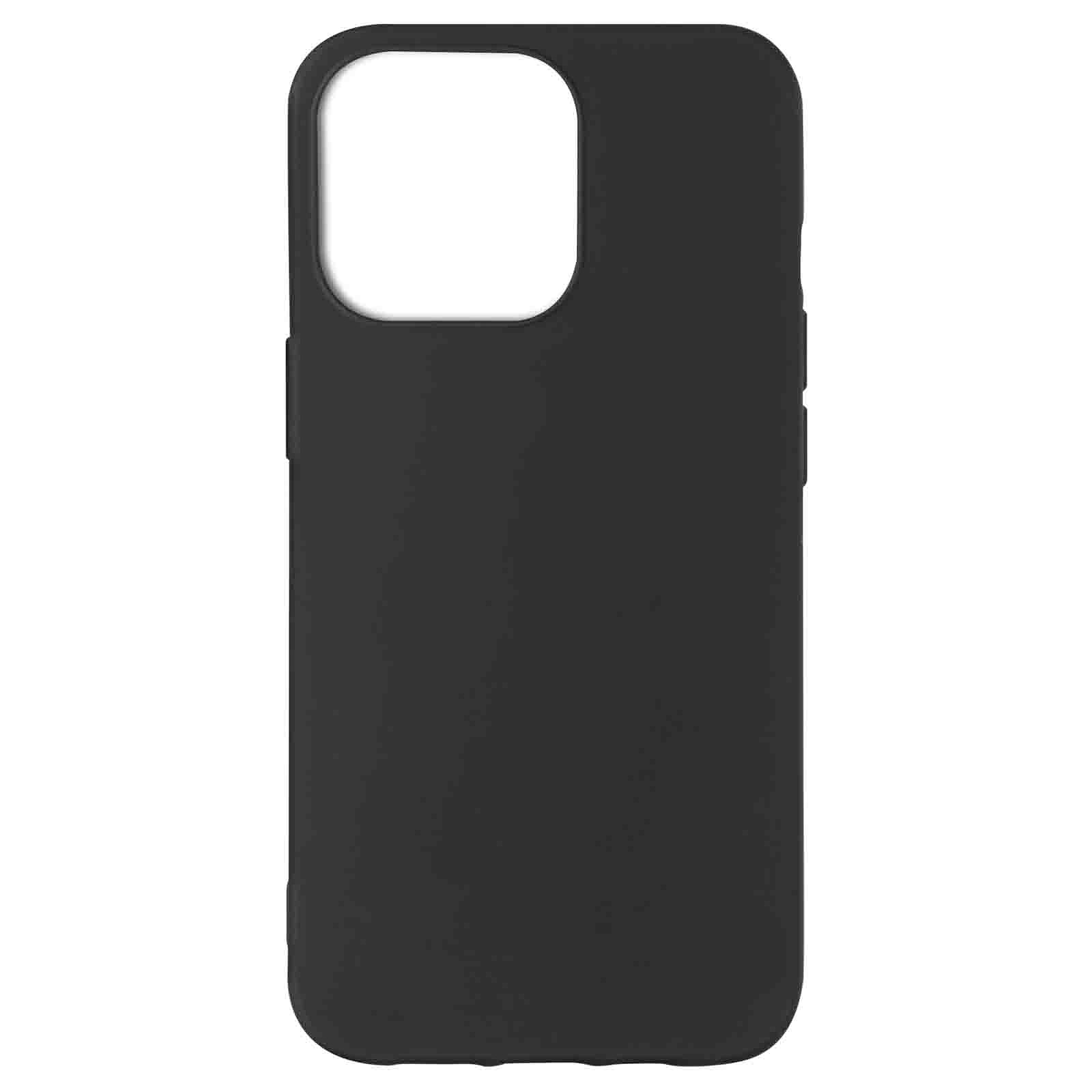 Avizar Coque pour iPhone 13 Pro Resistante Silicone Gel Flexible Fine Legère Noir - Coque telephone Avizar