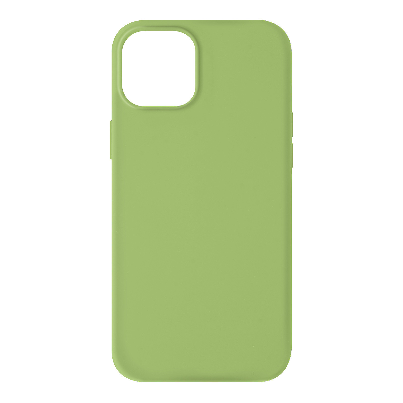 Avizar Coque pour iPhone 13 Silicone Semi-rigide Finition Soft-touch Vert tilleul - Coque telephone Avizar