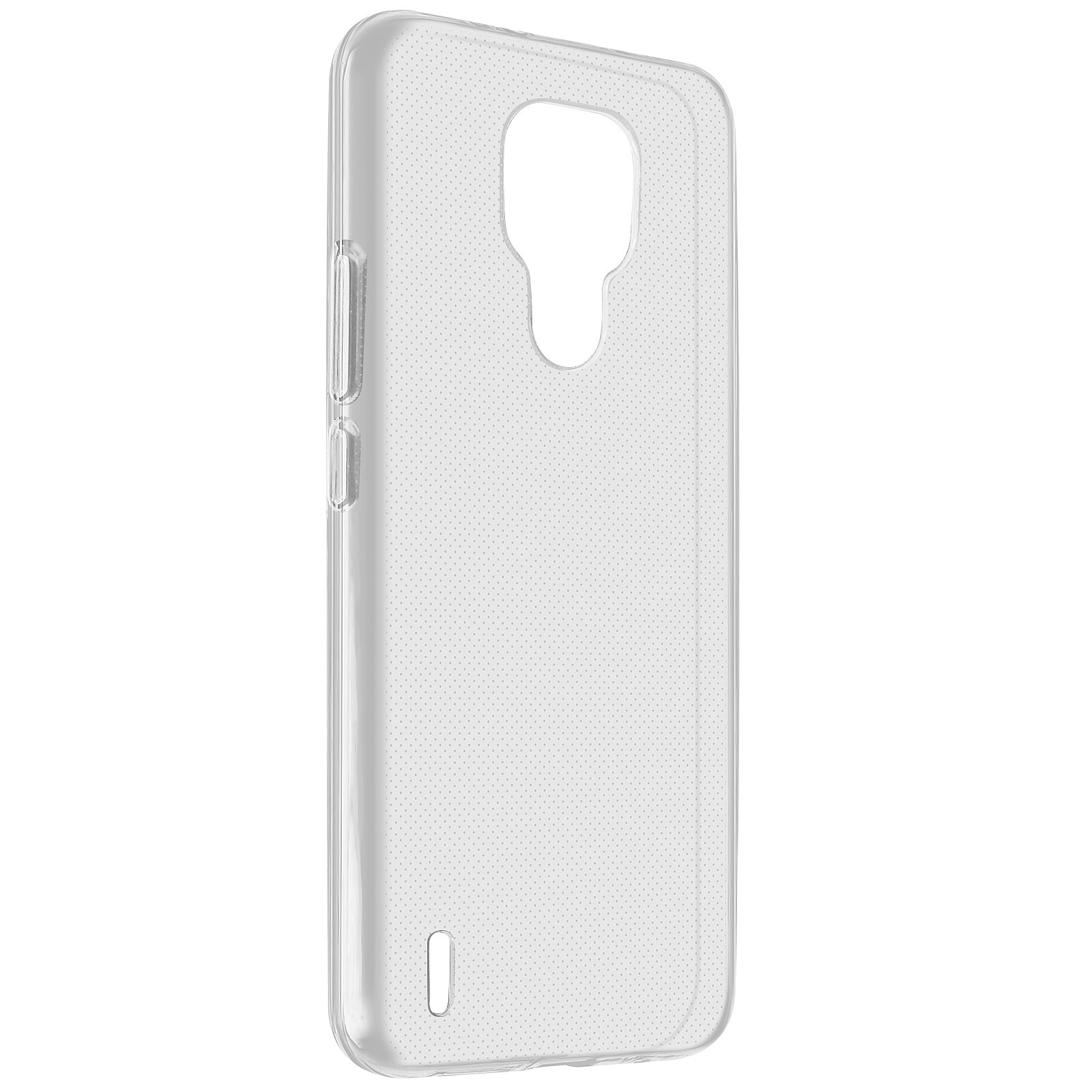 Avizar Coque pour Motorola E7 Silicone Souple Ultra-Fin Transparent - Coque telephone Avizar