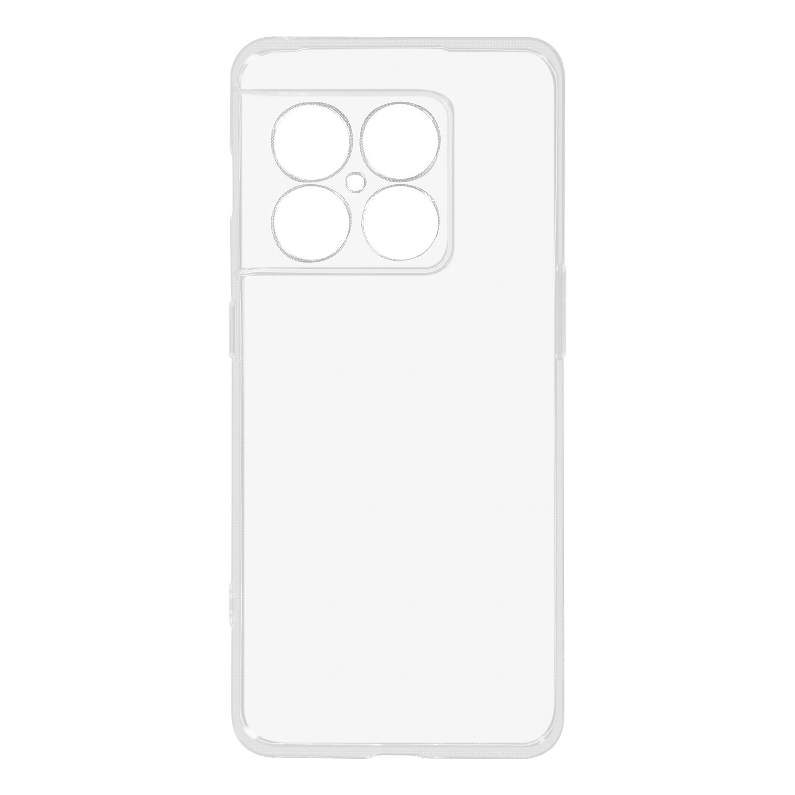 Avizar Coque pour OnePlus 10 Pro Flexible Fine et Legère Transparent - Coque telephone Avizar
