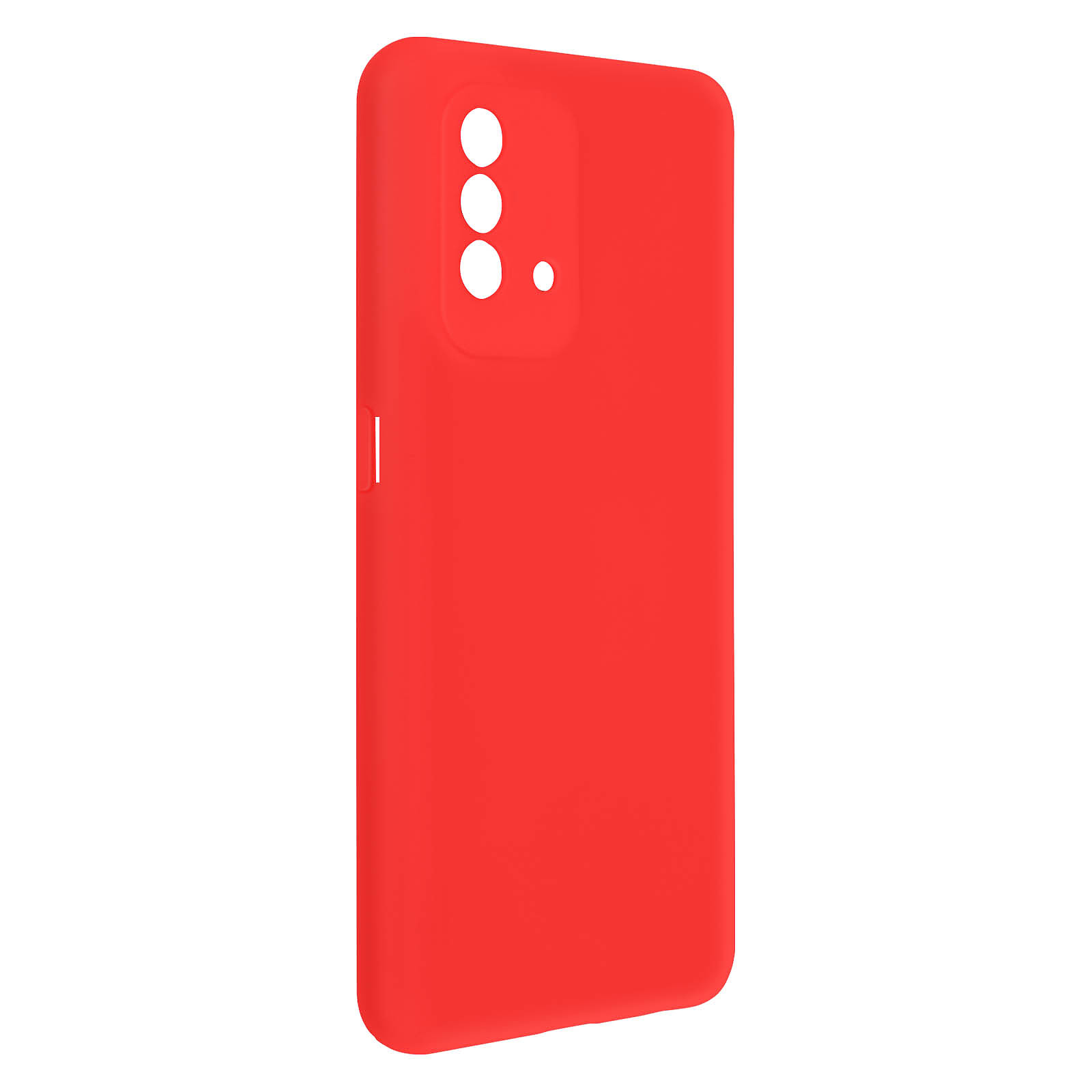 Avizar Coque pour Oppo A74 Silicone Semi-rigide Finition Soft Touch Fine Rouge - Coque telephone Avizar
