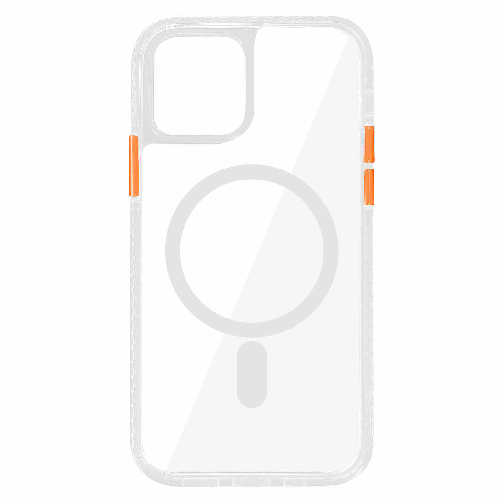 Avizar Coque pour iPhone 12 Pro Max Magsafe Antichoc Cercle magnetique Transparent - Coque telephone Avizar