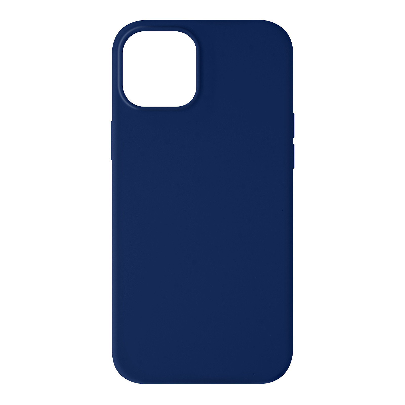 Avizar Coque pour iPhone 13 Silicone Semi-rigide Finition Soft-touch Bleu roi - Coque telephone Avizar