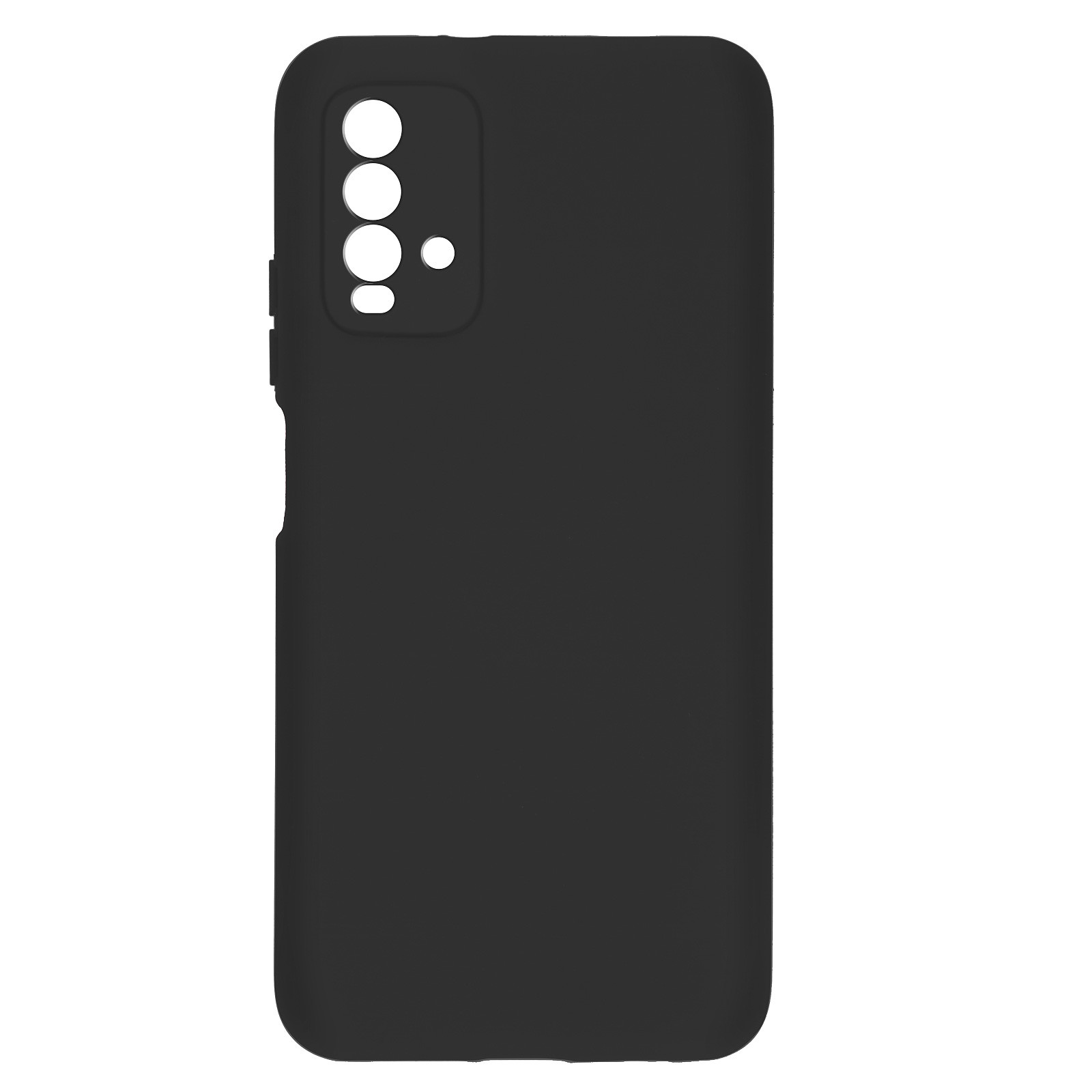 Avizar Coque pour Xiaomi Redmi 9T Silicone Semi-rigide Finition Soft Touch Fine Noir - Coque telephone Avizar