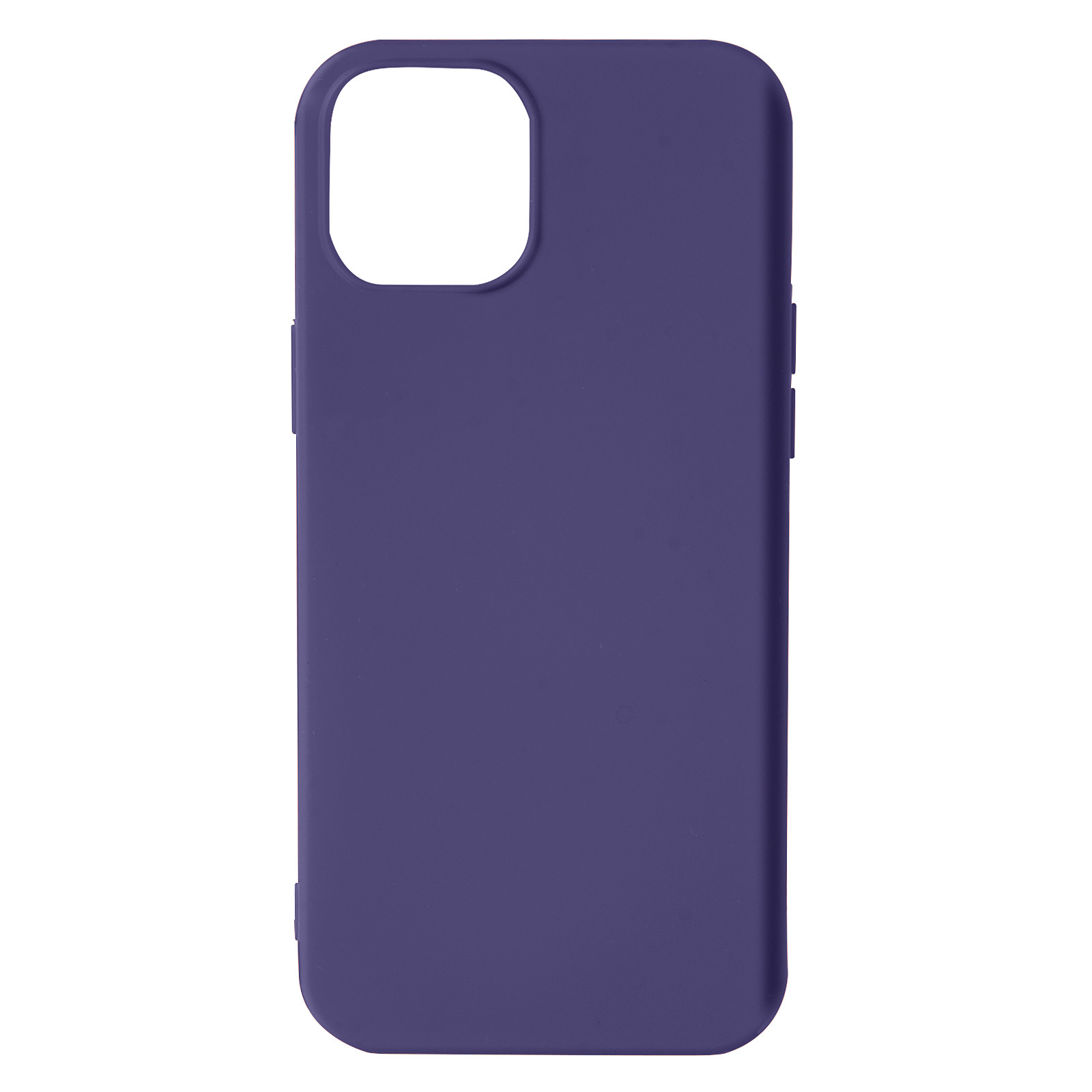 Avizar Coque pour iPhone 13 Silicone Semi-rigide Finition Soft-touch Fine violet - Coque telephone Avizar