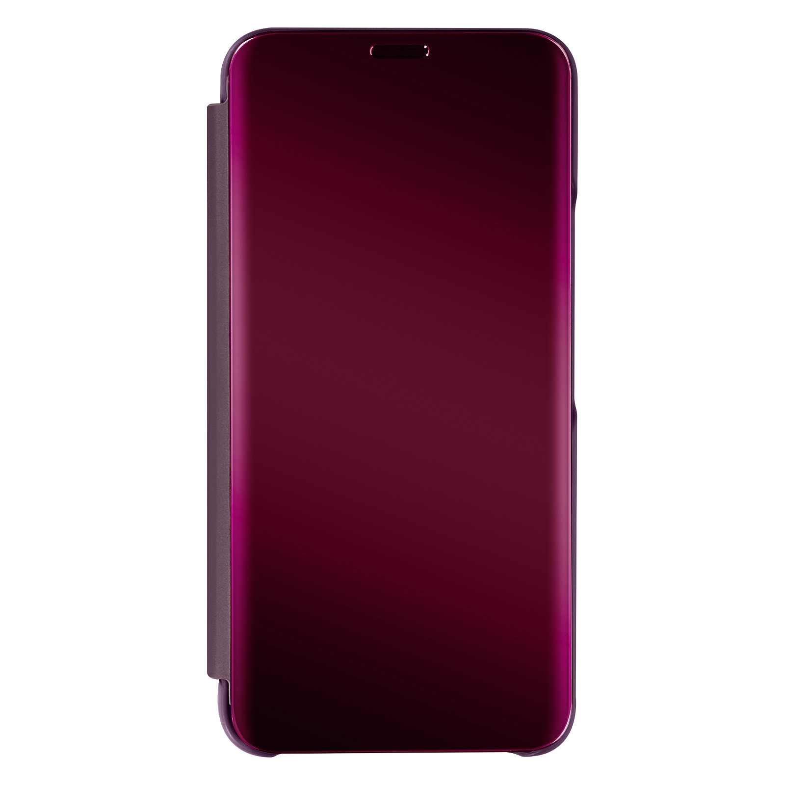 Avizar atui Clear View pour Samsung Galaxy S22 avec Clapet Miroir Support Video bleu violet - Coque telephone Avizar