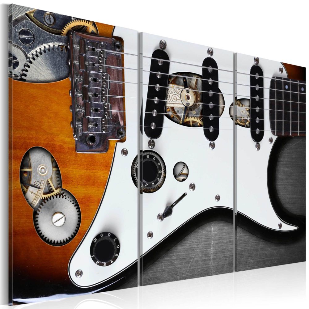 Artgeist - Tableau - Guitar Hero 120x80 - Tableaux, peintures