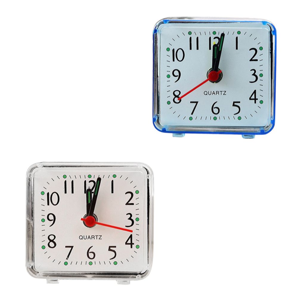 marque generique - Mini horloge carrée - Réveil