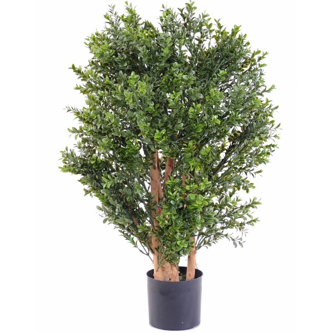 Pegane - Plante artificielle haute gamme Spécial extérieur / BUIS Artificiel Buisson UV - Dim : 70 x 50 cm - Plantes et fleurs artificielles