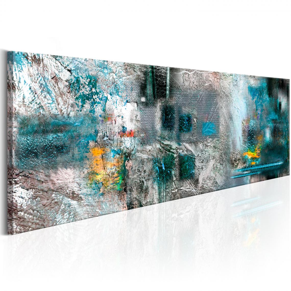 Decoshop26 - Tableau sur toile décoration murale image imprimée cadre en bois à suspendre Imagination artistique 120x40 cm 11_0001215 - Tableaux, peintures