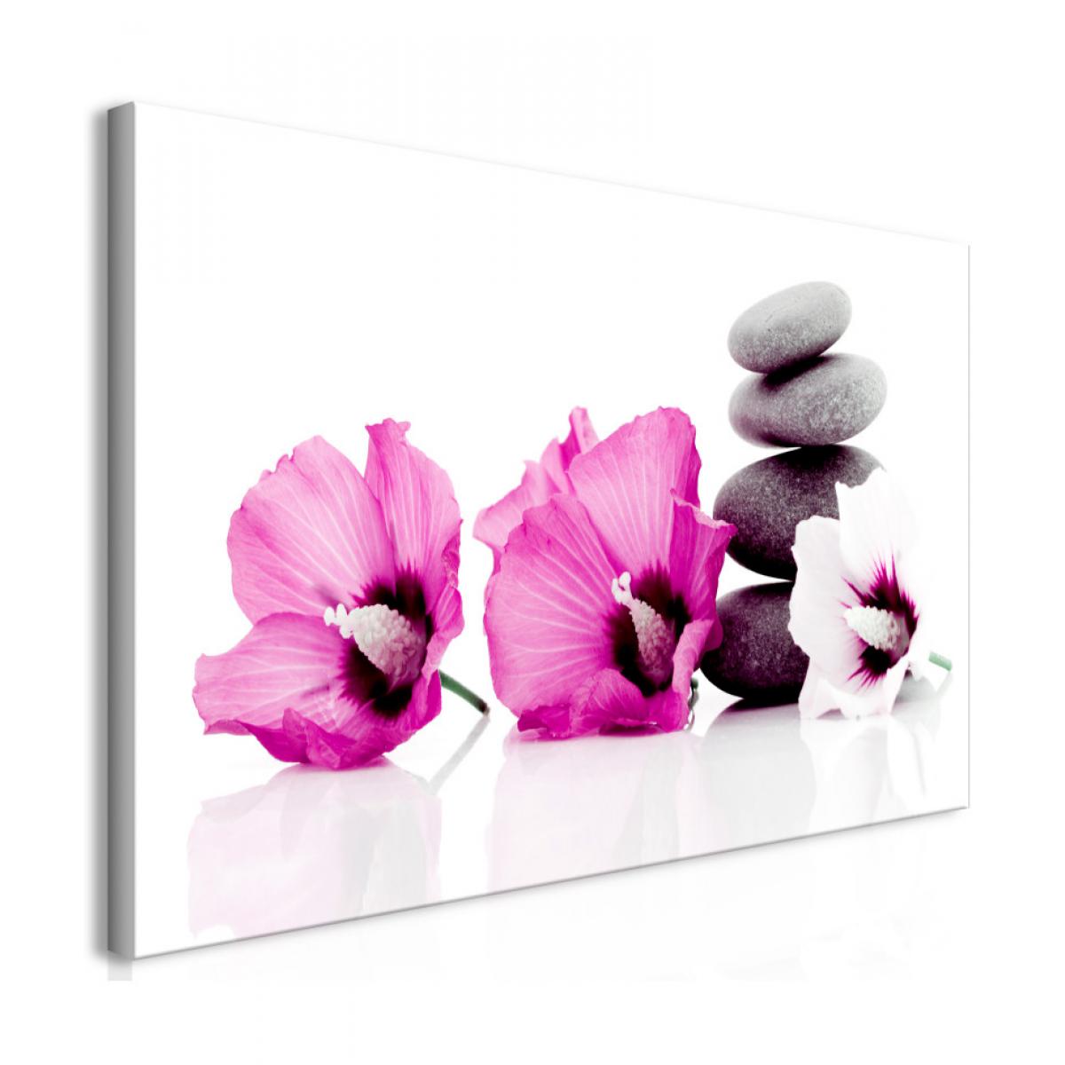 Artgeist - Tableau - Calm Mallow (1 Part) Pink 120x60 - Tableaux, peintures